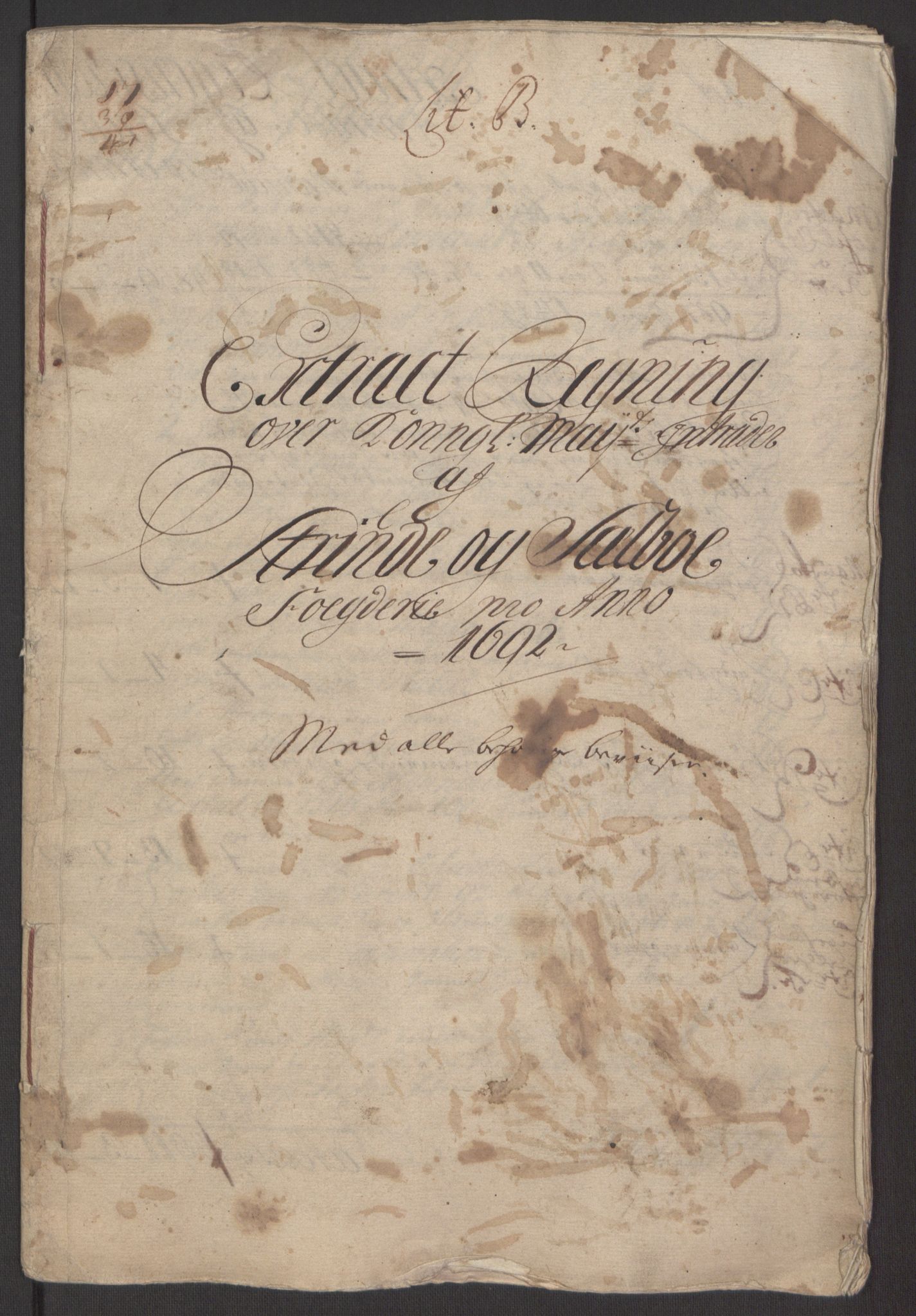 Rentekammeret inntil 1814, Reviderte regnskaper, Fogderegnskap, RA/EA-4092/R61/L4103: Fogderegnskap Strinda og Selbu, 1691-1692, p. 228