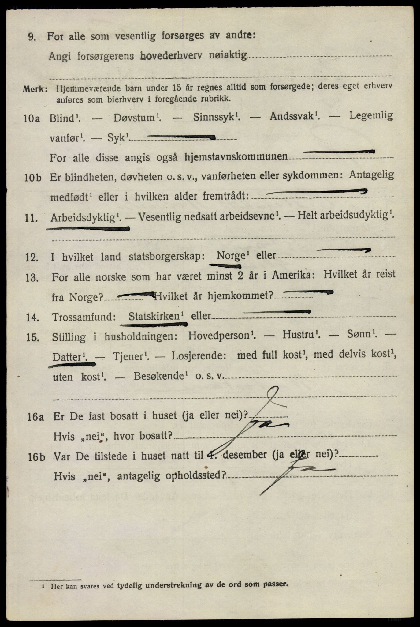 SAO, 1920 census for Glemmen, 1920, p. 16712