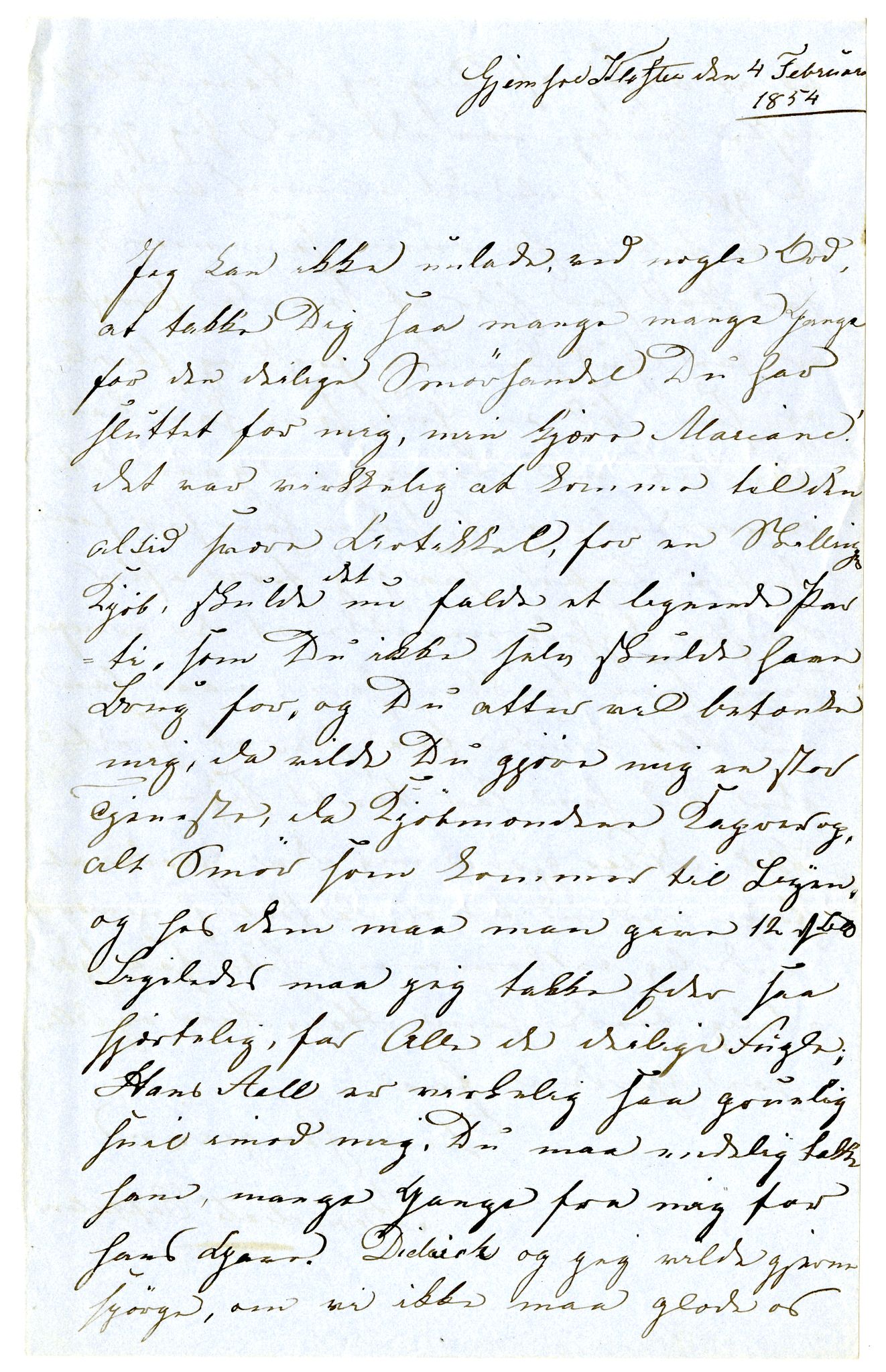 Diderik Maria Aalls brevsamling, NF/Ark-1023/F/L0002: D.M. Aalls brevsamling. B - C, 1799-1889, p. 251