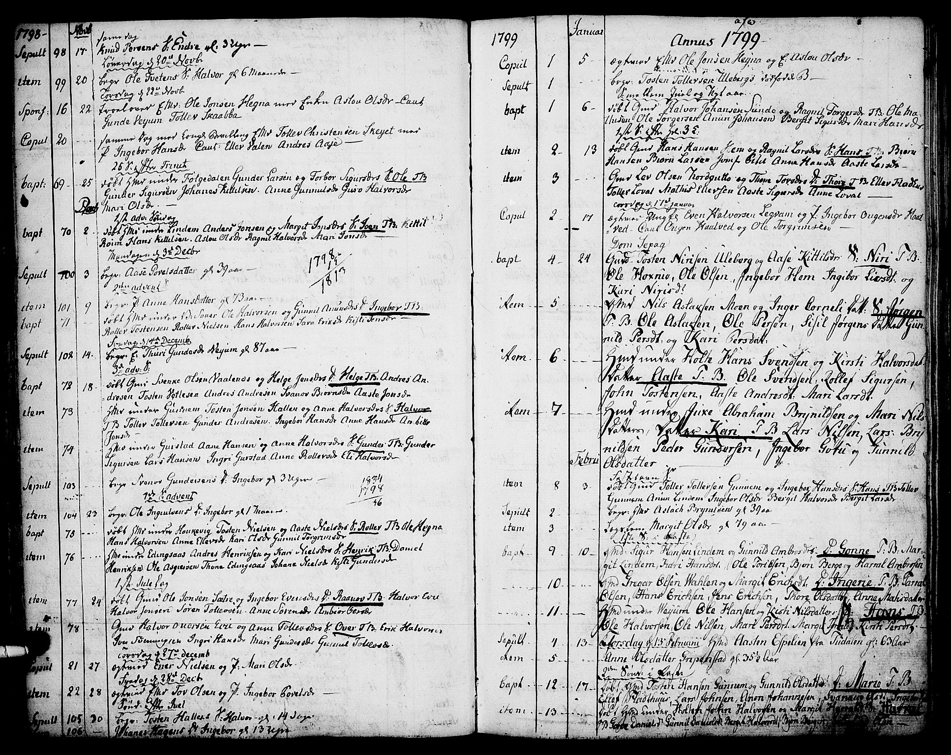 Sauherad kirkebøker, AV/SAKO-A-298/F/Fa/L0004: Parish register (official) no. I 4, 1767-1814