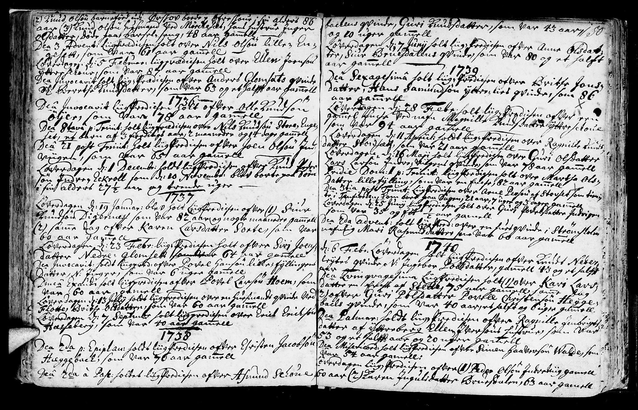 Ministerialprotokoller, klokkerbøker og fødselsregistre - Møre og Romsdal, SAT/A-1454/524/L0349: Parish register (official) no. 524A01, 1698-1779, p. 150