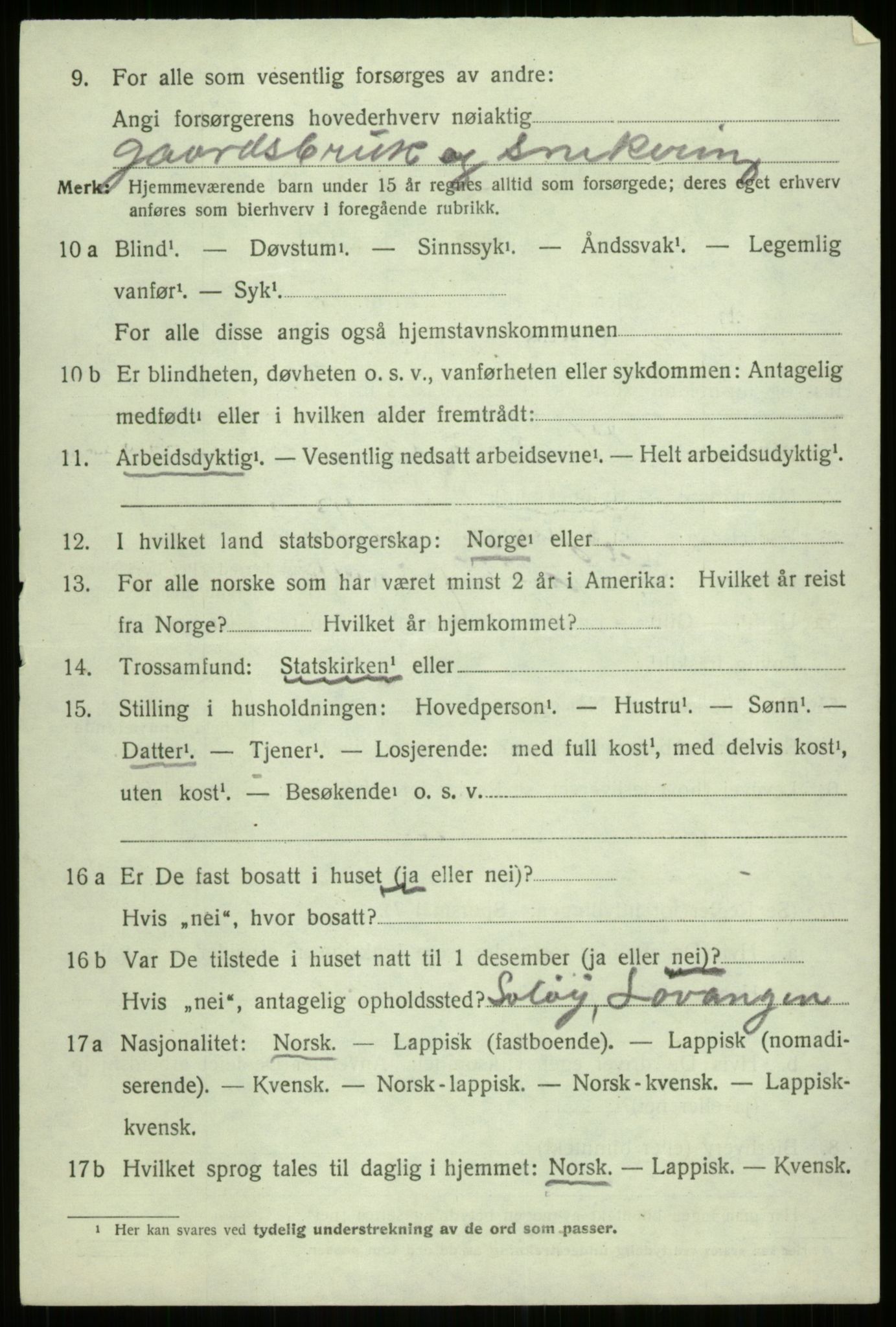 SATØ, 1920 census for Bjarkøy, 1920, p. 4680