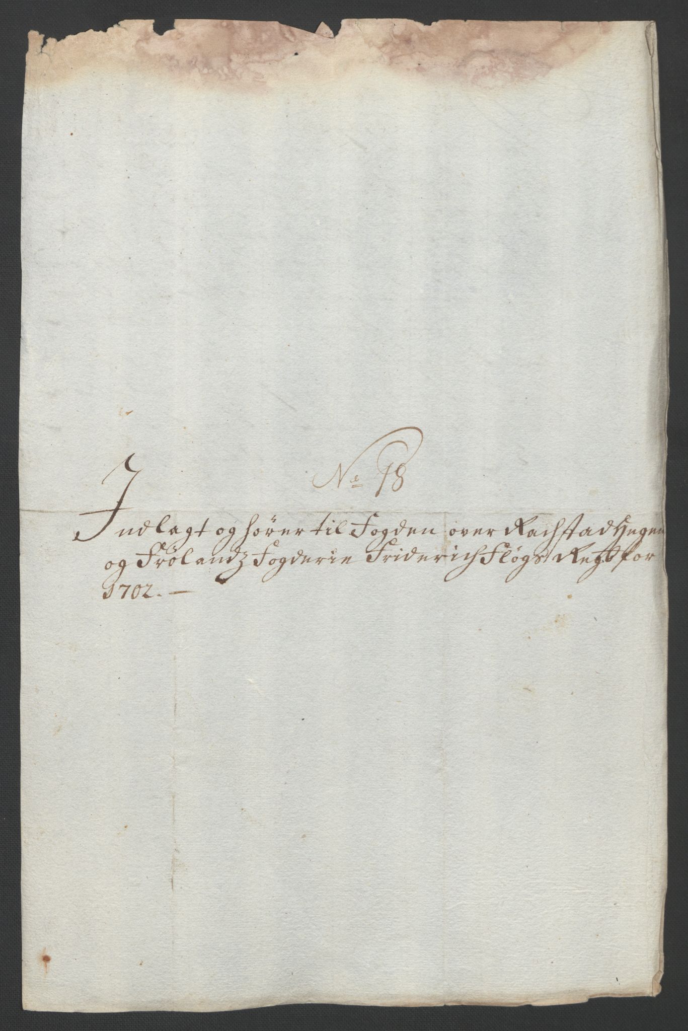 Rentekammeret inntil 1814, Reviderte regnskaper, Fogderegnskap, AV/RA-EA-4092/R07/L0294: Fogderegnskap Rakkestad, Heggen og Frøland, 1702, p. 317