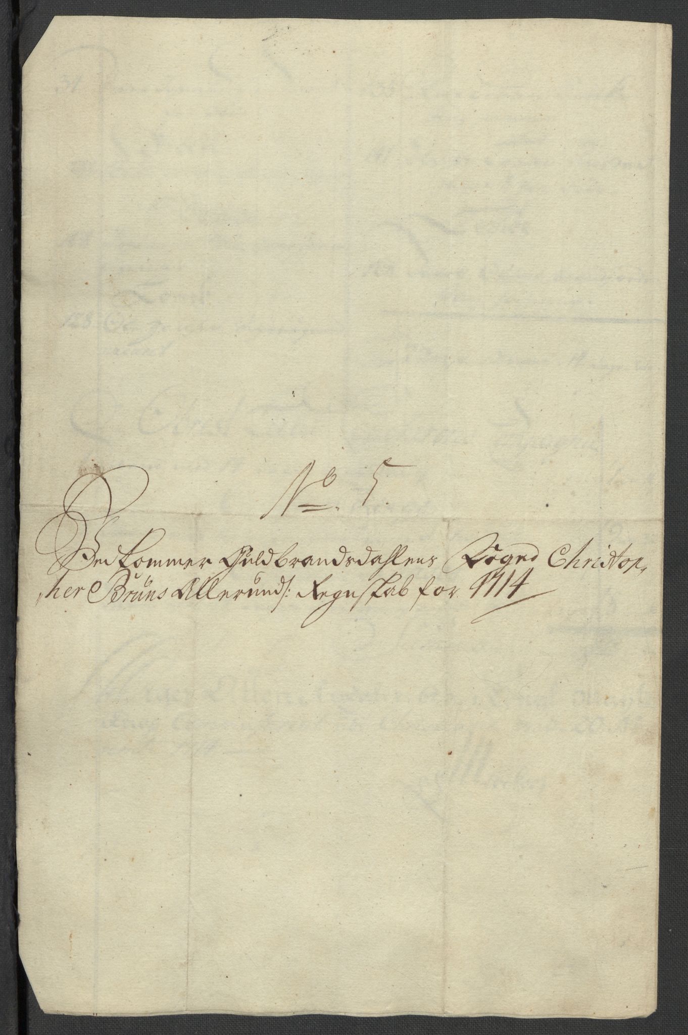 Rentekammeret inntil 1814, Reviderte regnskaper, Fogderegnskap, AV/RA-EA-4092/R17/L1183: Fogderegnskap Gudbrandsdal, 1714, p. 51