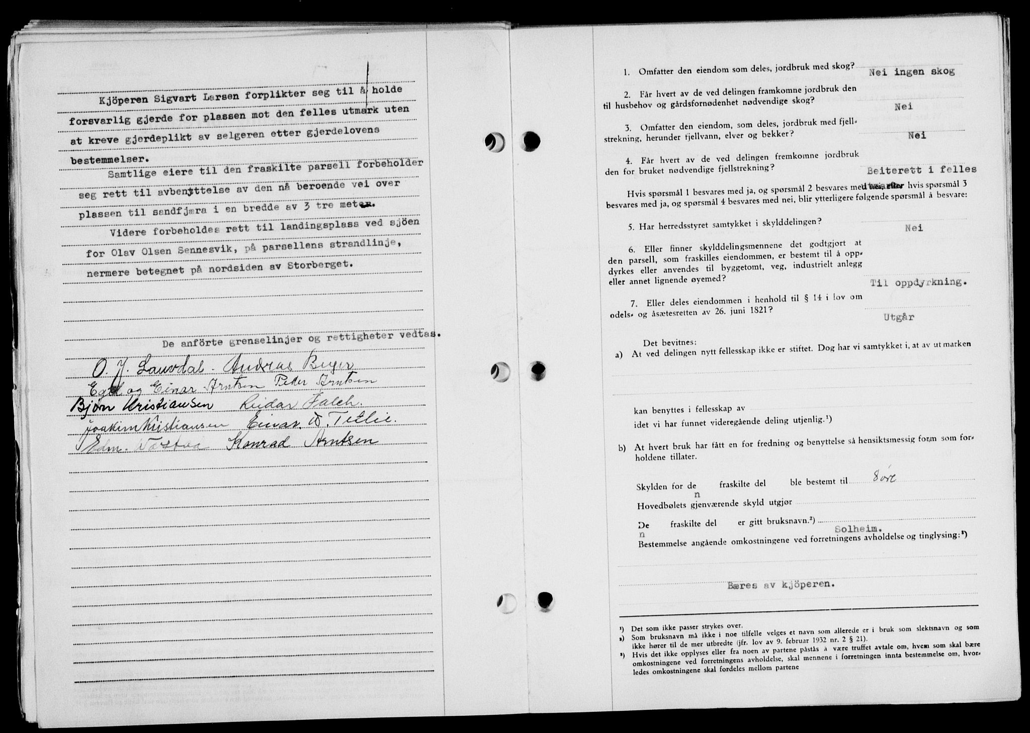 Lofoten sorenskriveri, SAT/A-0017/1/2/2C/L0021a: Mortgage book no. 21a, 1949-1949, Diary no: : 1776/1949