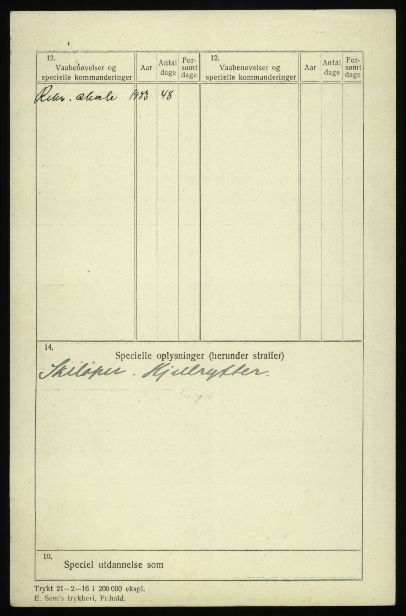 Forsvaret, Troms infanteriregiment nr. 16, AV/RA-RAFA-3146/P/Pa/L0017: Rulleblad for regimentets menige mannskaper, årsklasse 1933, 1933, p. 1304