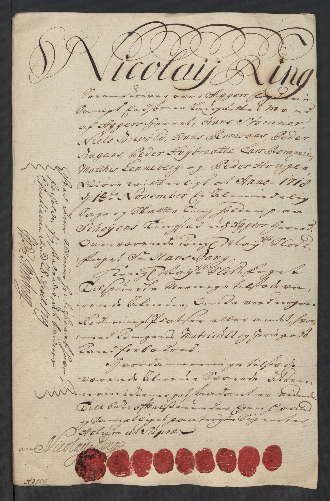 Rentekammeret inntil 1814, Reviderte regnskaper, Fogderegnskap, AV/RA-EA-4092/R10/L0456: Fogderegnskap Aker og Follo, 1718, p. 92