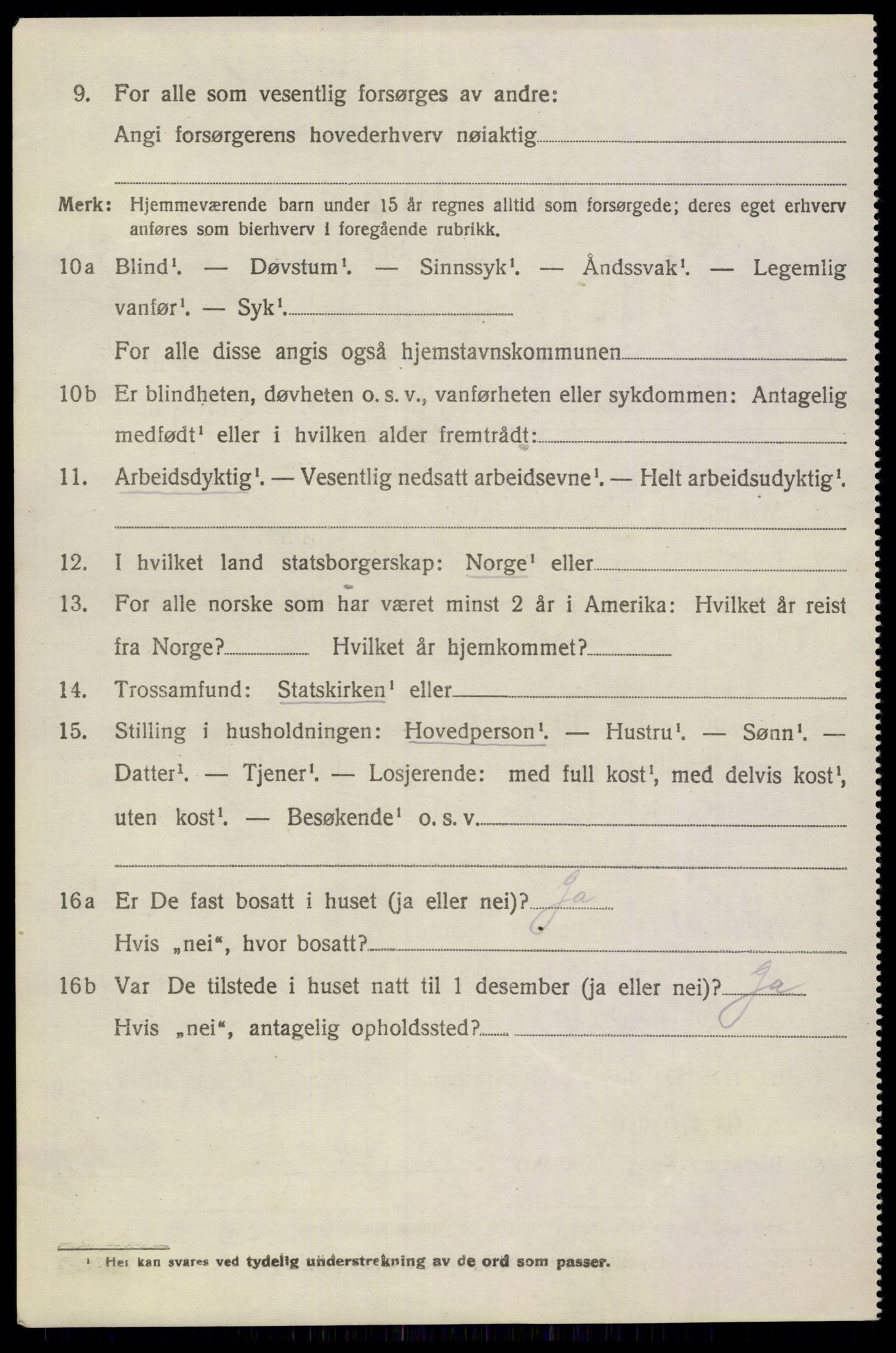 SAKO, 1920 census for Siljan, 1920, p. 964