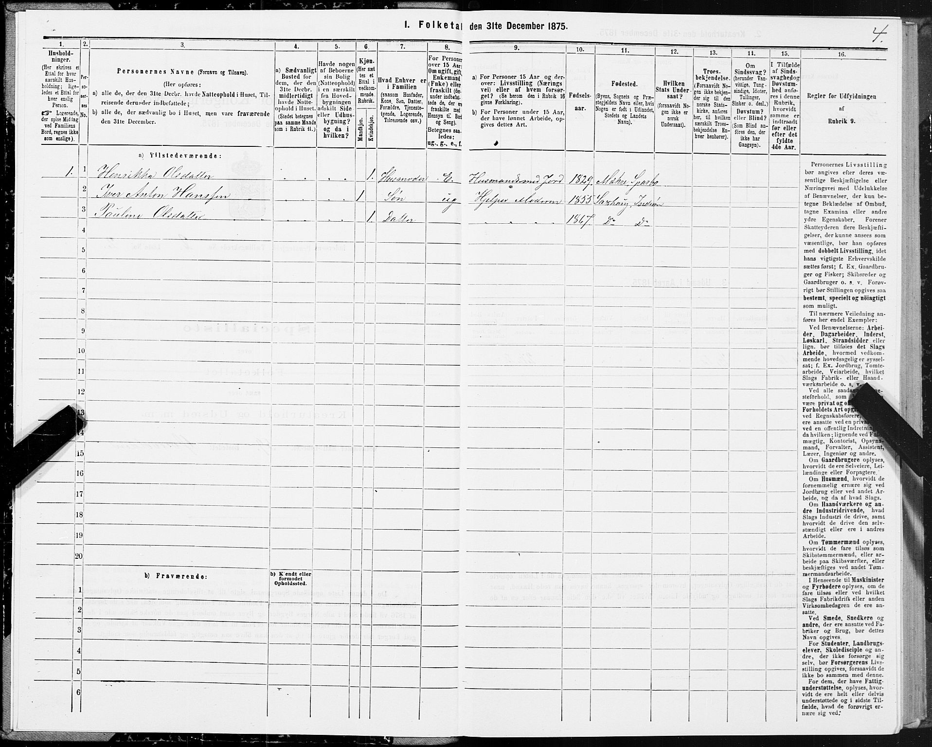 SAT, 1875 census for 1729P Inderøy, 1875, p. 2004