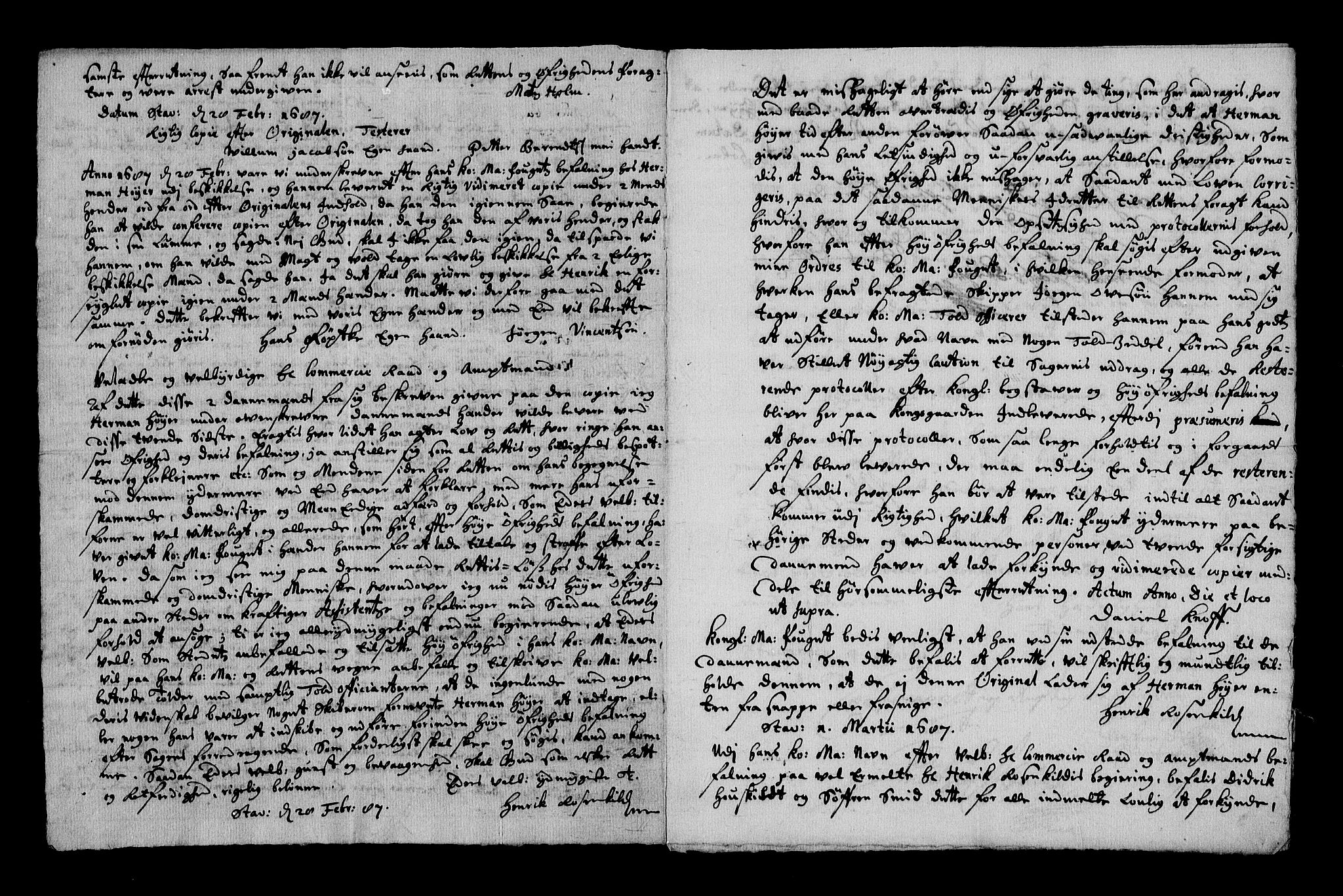 Stattholderembetet 1572-1771, RA/EA-2870/Af/L0001: Avskrifter av vedlegg til originale supplikker, nummerert i samsvar med supplikkbøkene, 1683-1687, p. 57