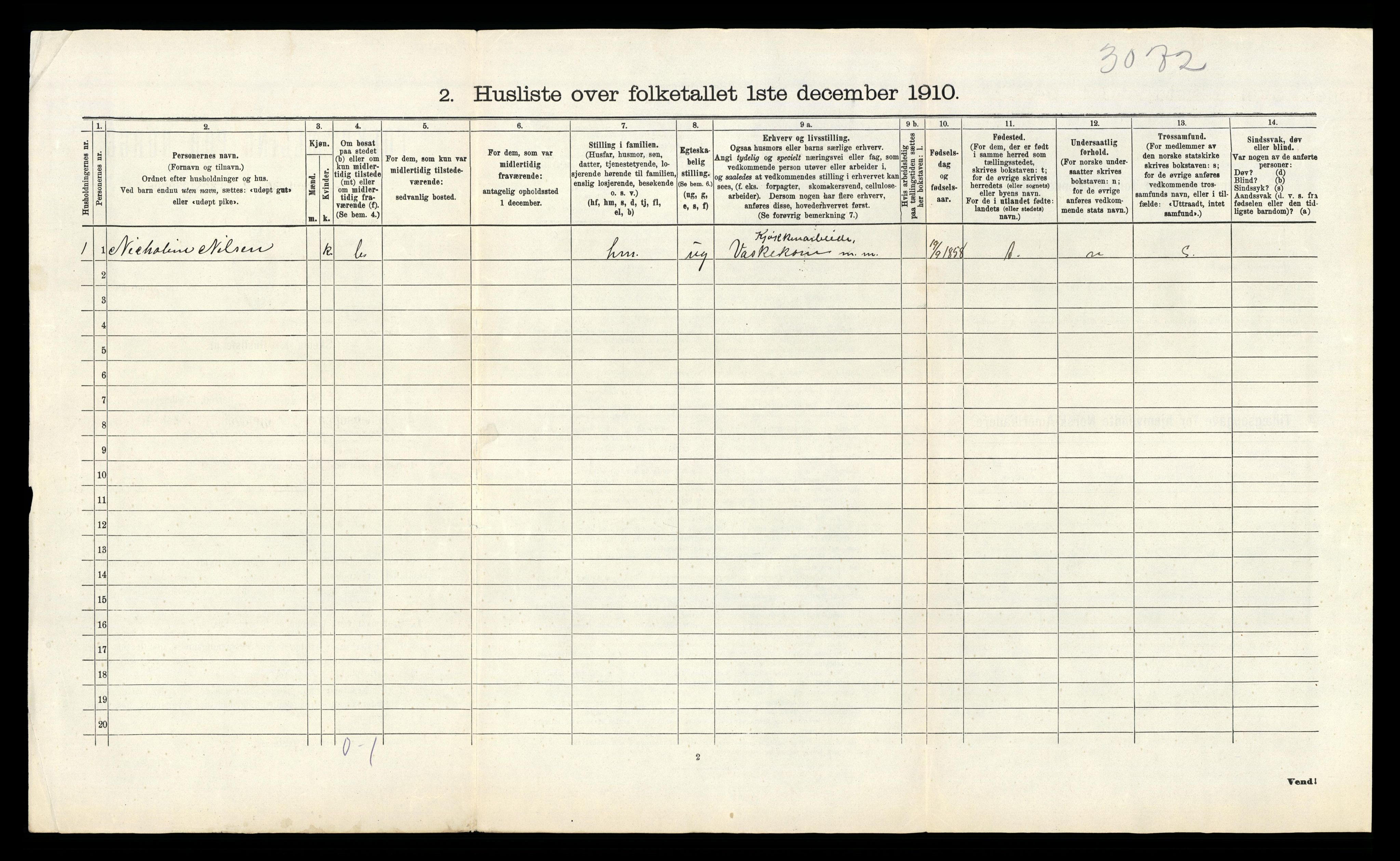 RA, 1910 census for Øyestad, 1910, p. 1187