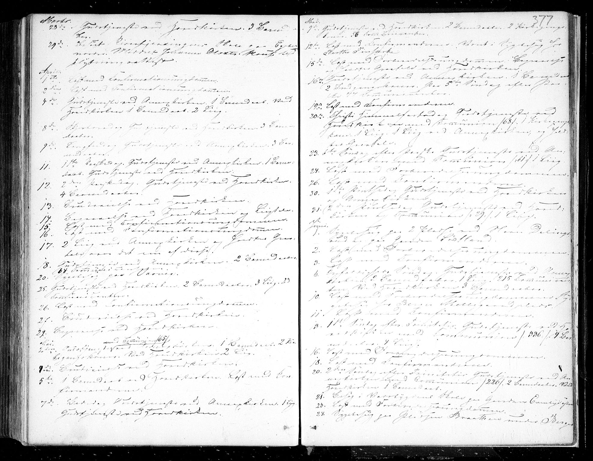Trøgstad prestekontor Kirkebøker, SAO/A-10925/F/Fa/L0007: Parish register (official) no. I 7, 1845-1854, p. 377
