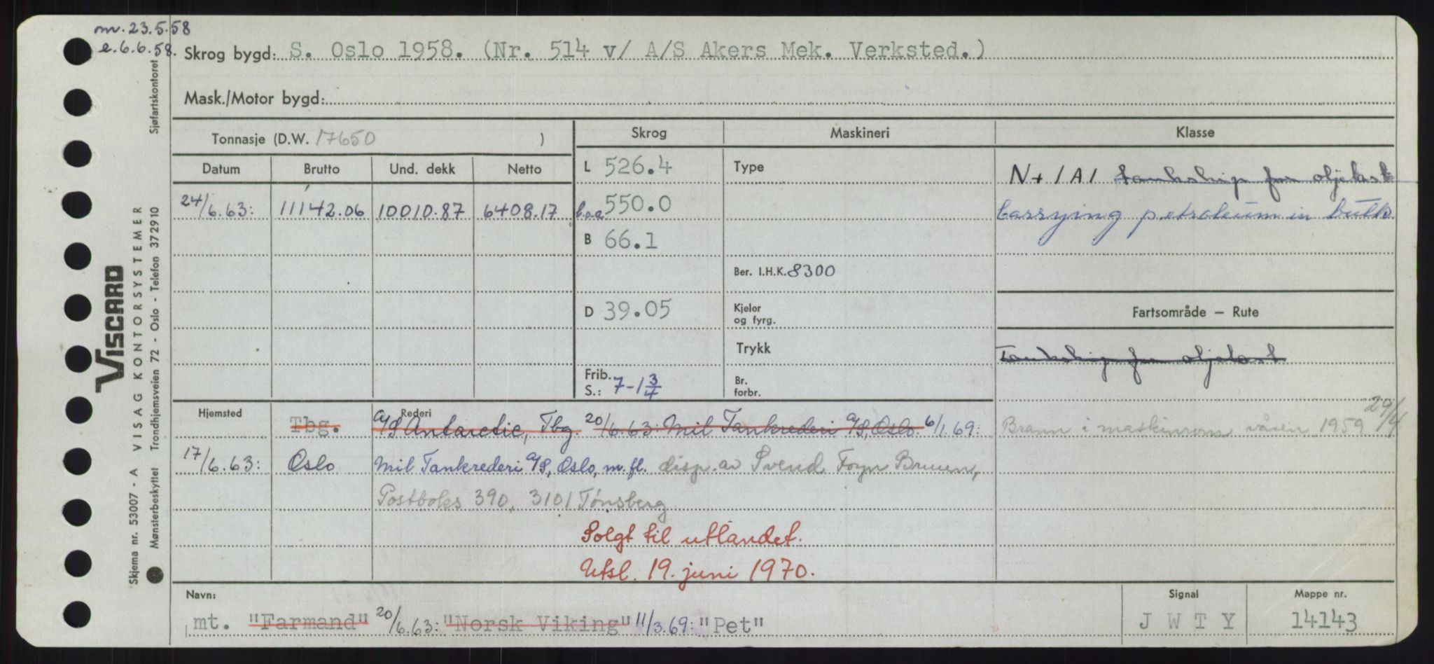 Sjøfartsdirektoratet med forløpere, Skipsmålingen, RA/S-1627/H/Hd/L0029: Fartøy, P, p. 193