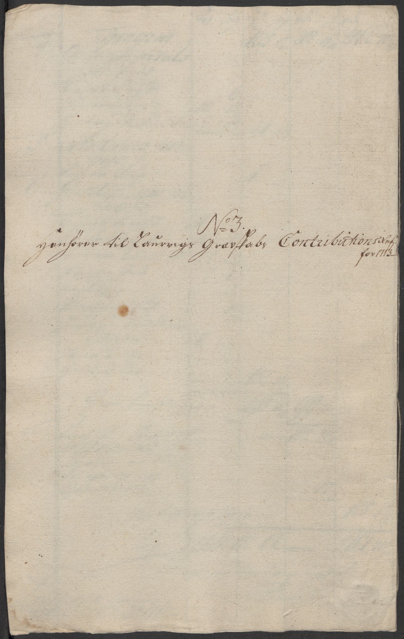 Rentekammeret inntil 1814, Reviderte regnskaper, Fogderegnskap, RA/EA-4092/R33/L1985: Fogderegnskap Larvik grevskap, 1713, p. 151