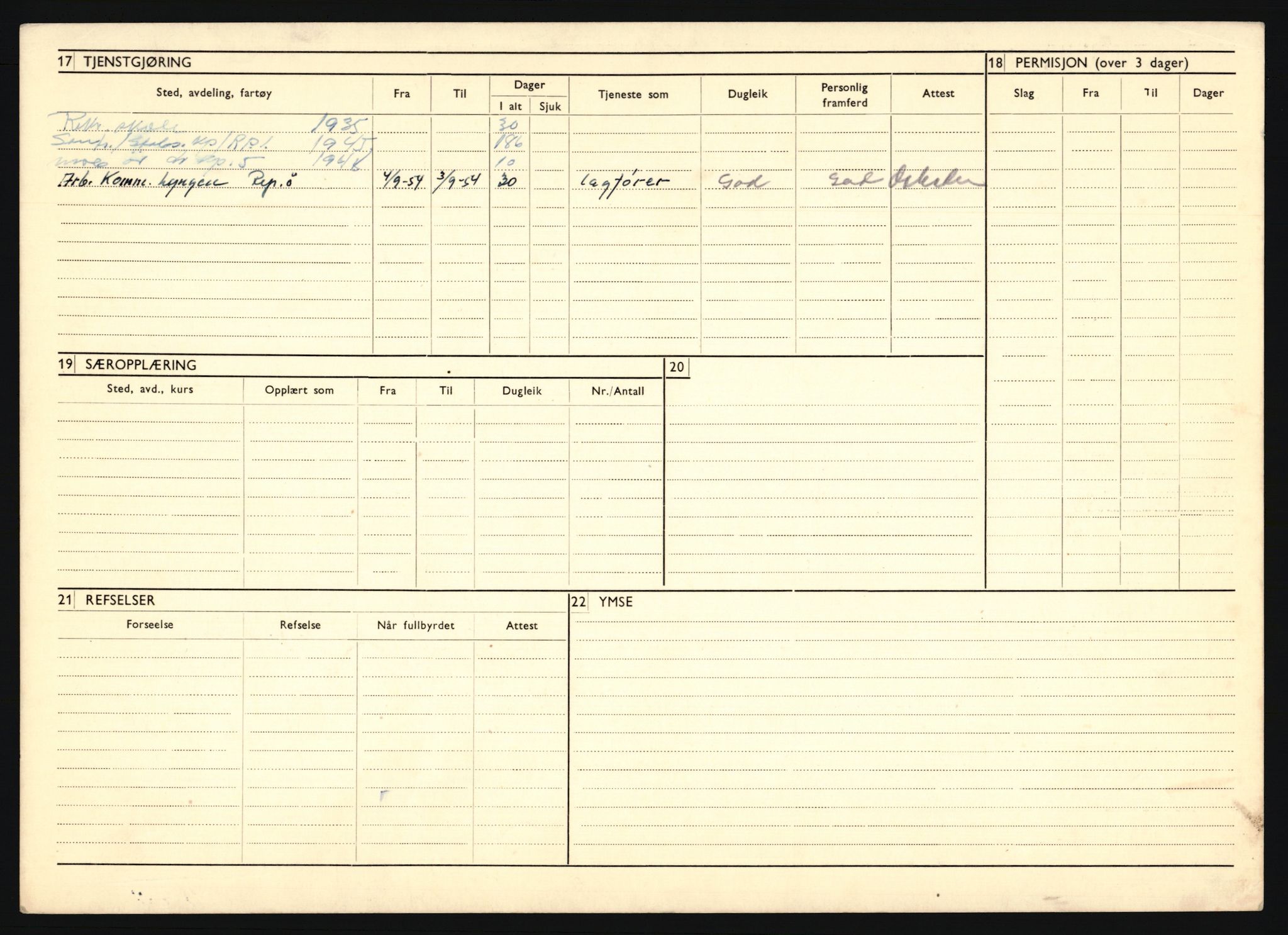 Forsvaret, Troms infanteriregiment nr. 16, AV/RA-RAFA-3146/P/Pa/L0019: Rulleblad for regimentets menige mannskaper, årsklasse 1935, 1935, p. 1242