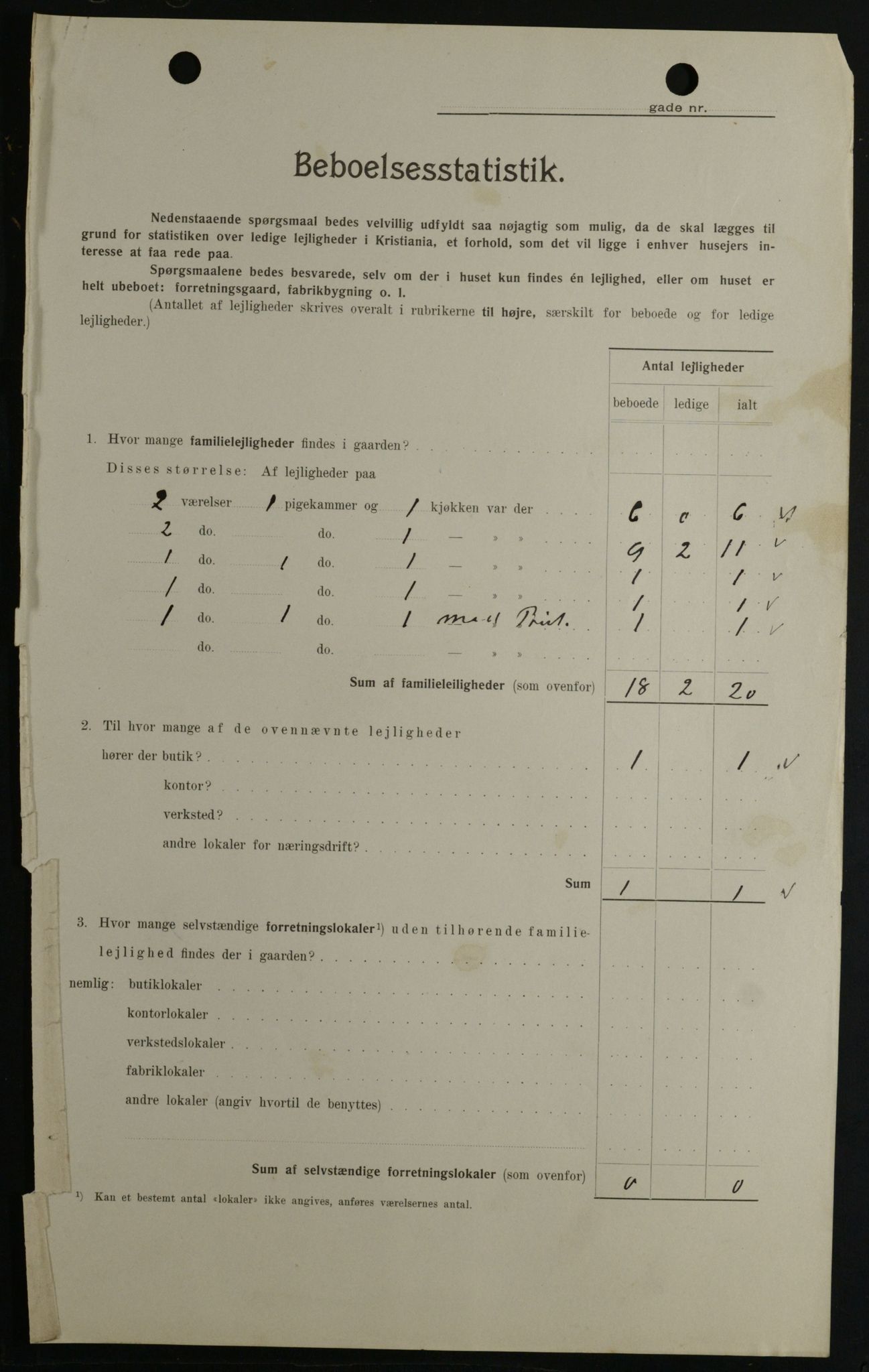 OBA, Municipal Census 1908 for Kristiania, 1908, p. 53753