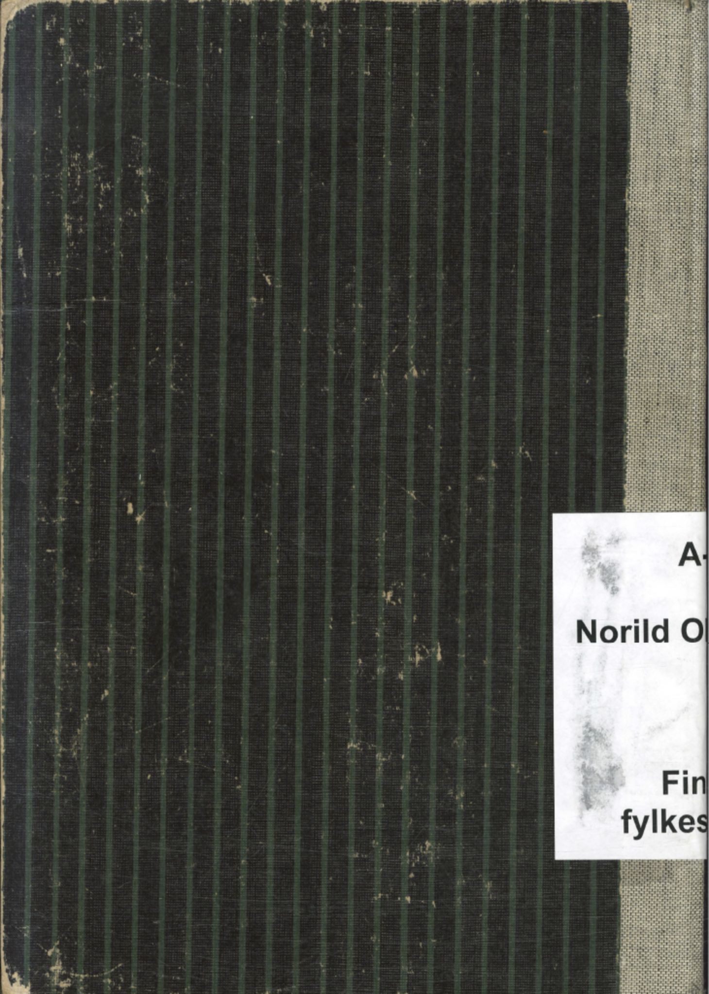 Norild Old Star Club, FMFB/A-1039/A/L0001: Møteprotokoll, 1978-1990