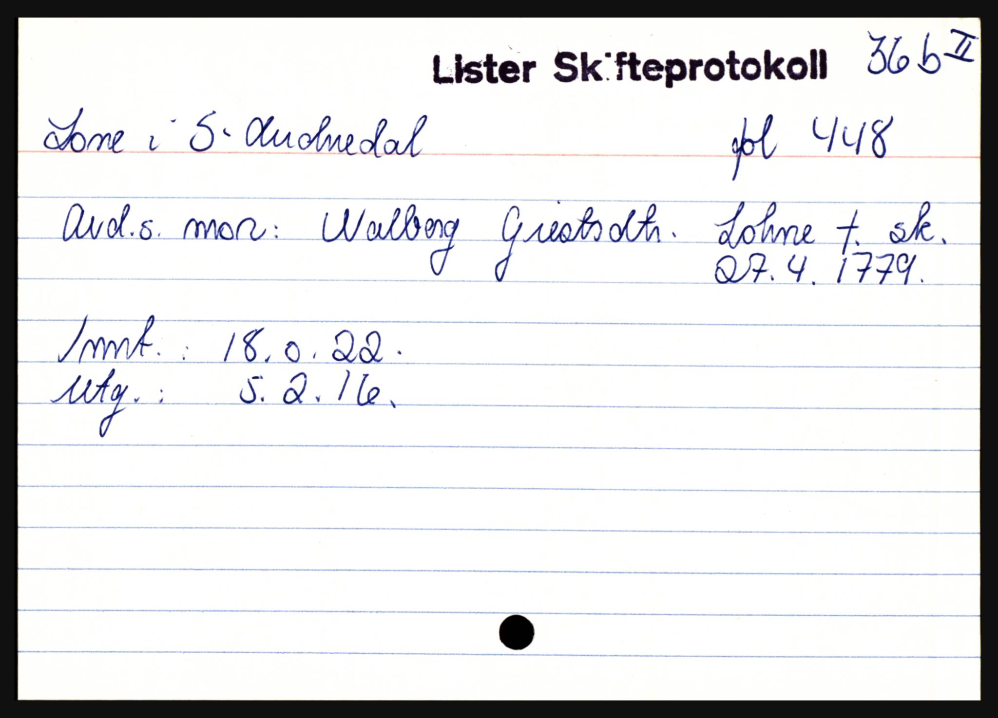 Lister sorenskriveri, AV/SAK-1221-0003/H, p. 24311