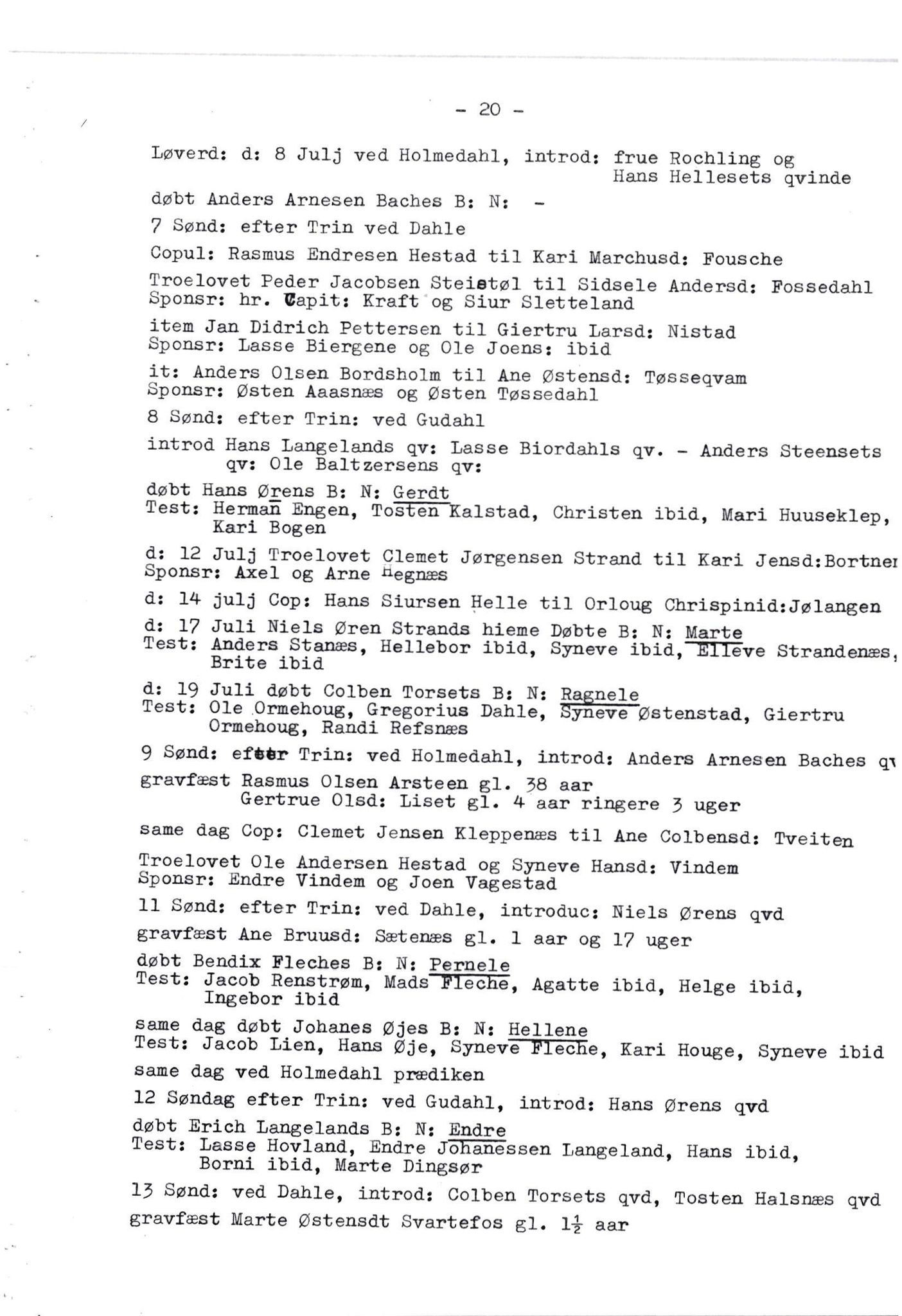 Samling av fulltekstavskrifter, SAB/FULLTEKST/B/14/0010: Fjaler sokneprestembete, ministerialbok nr. A 1, 1755-1778, p. 21