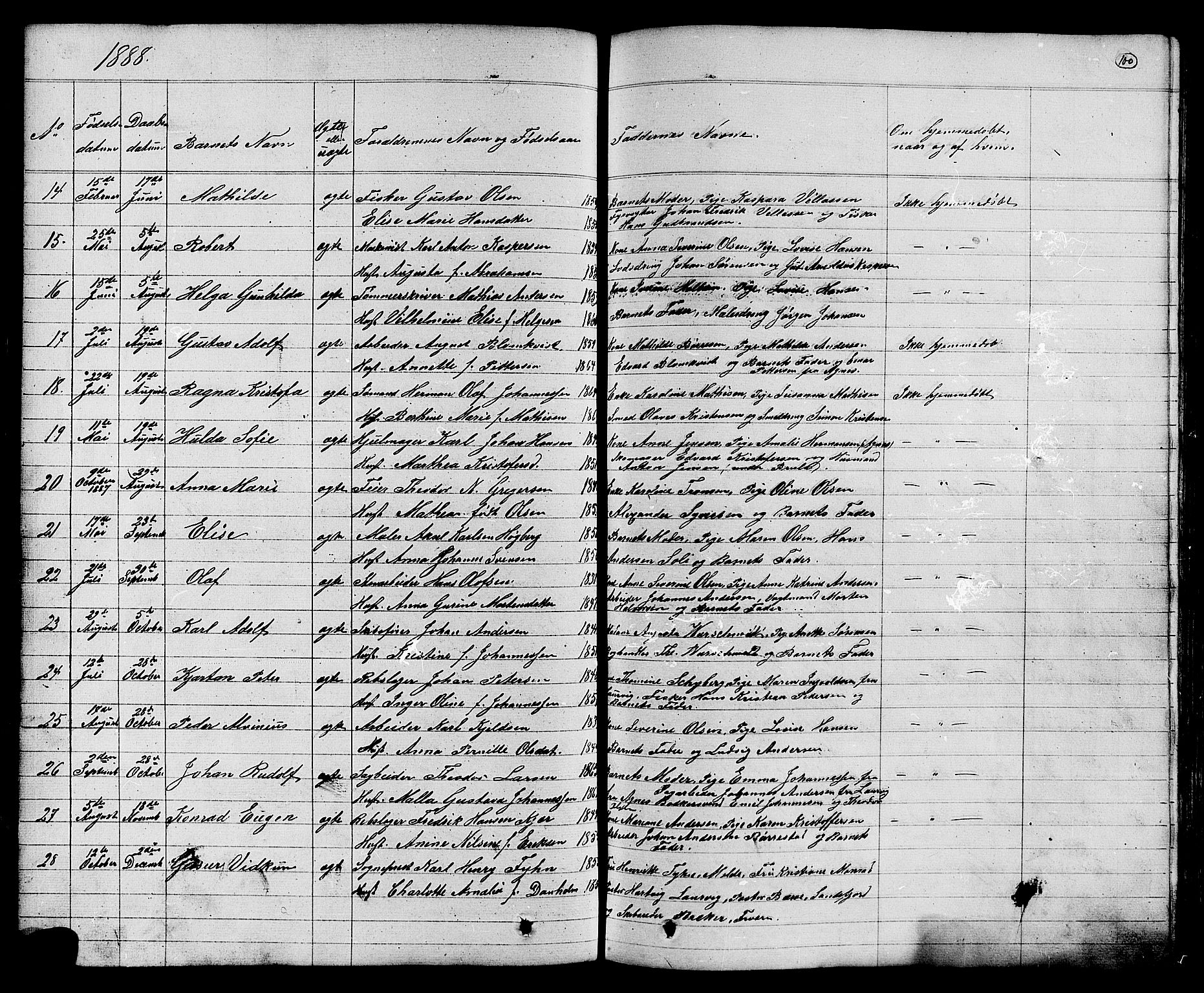 Stavern kirkebøker, AV/SAKO-A-318/G/Ga/L0002: Parish register (copy) no. 2, 1839-1909, p. 100