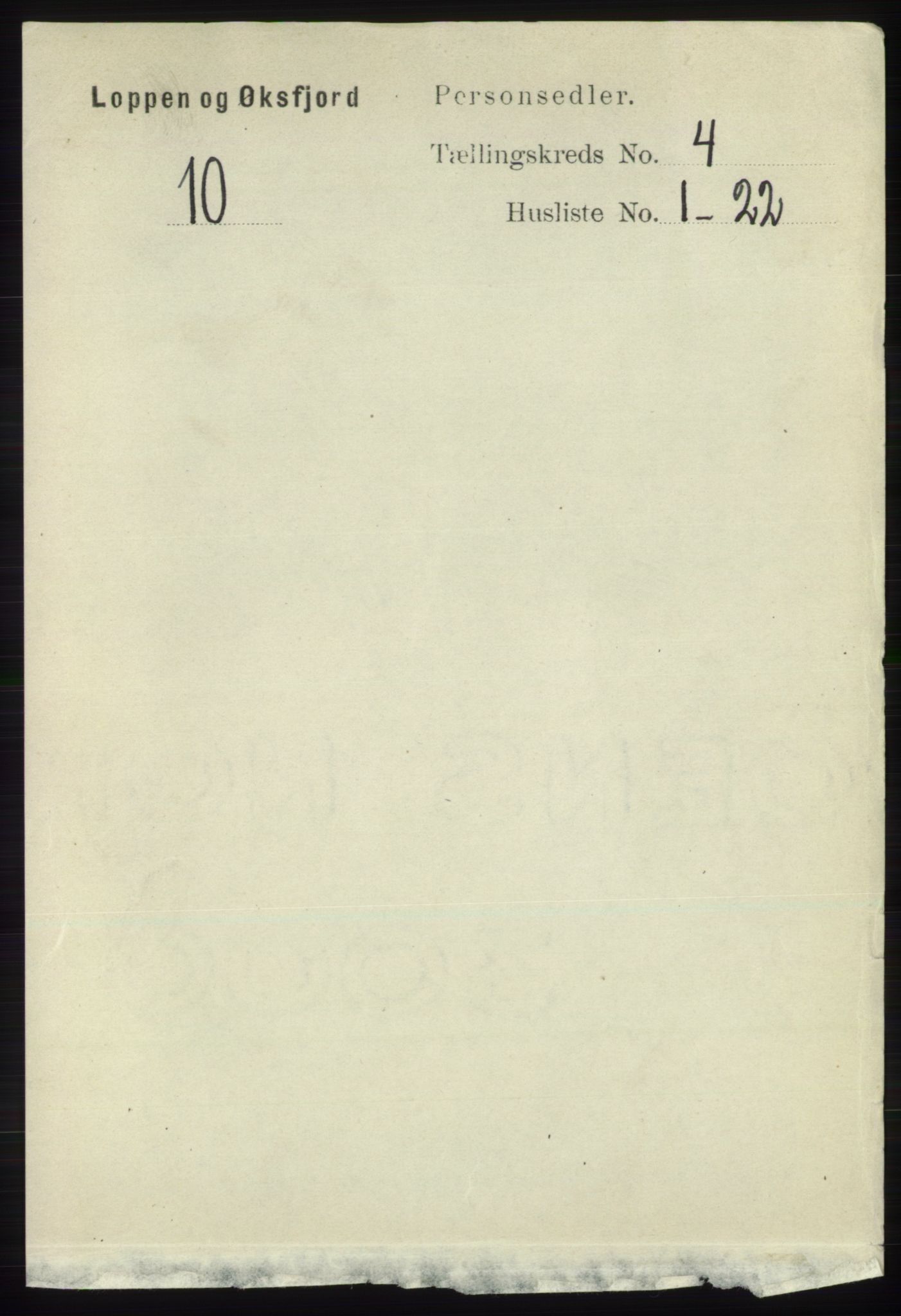 RA, 1891 census for 2014 Loppa, 1891, p. 862