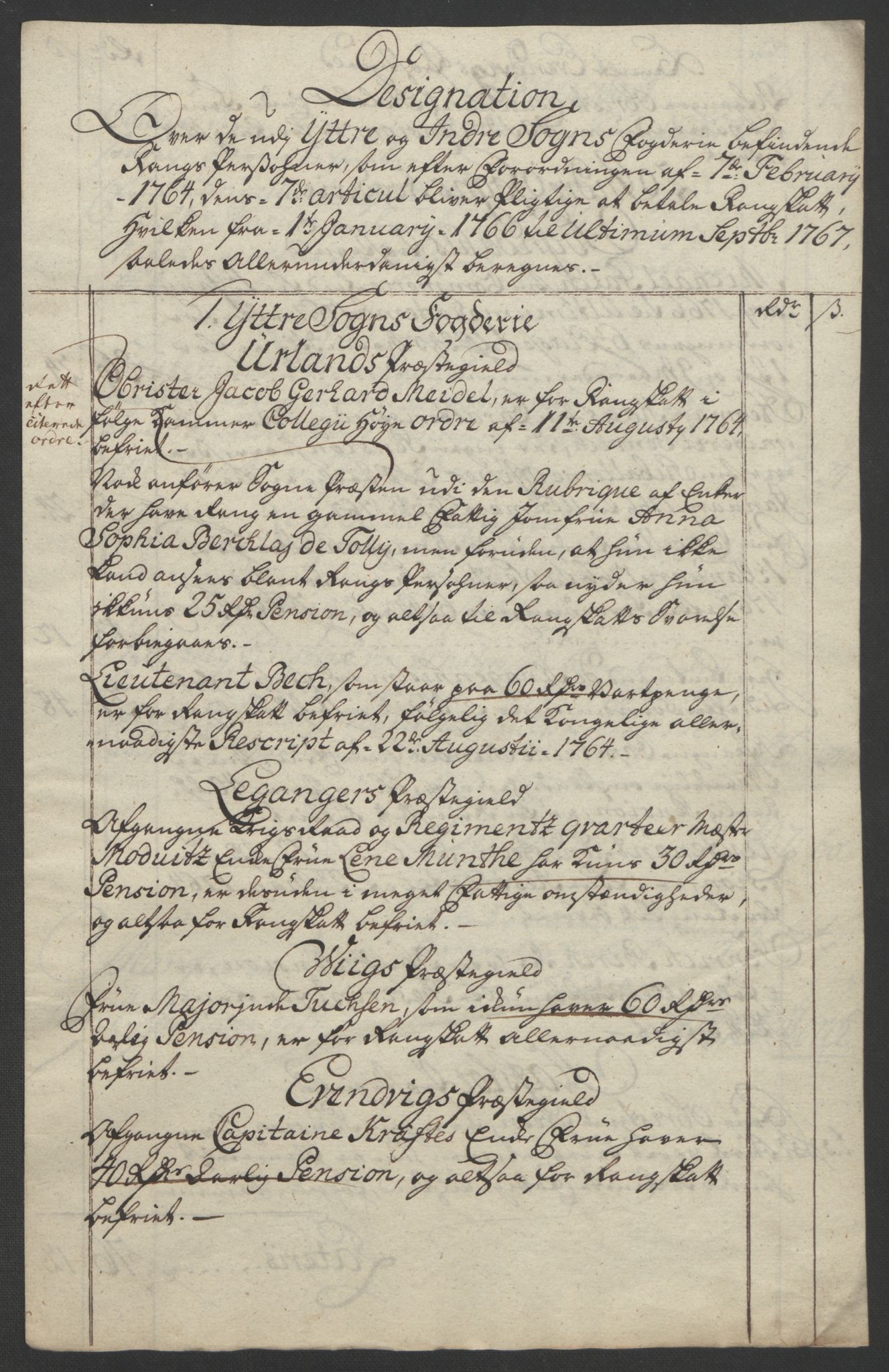 Rentekammeret inntil 1814, Realistisk ordnet avdeling, RA/EA-4070/Ol/L0018: [Gg 10]: Ekstraskatten, 23.09.1762. Sogn, 1762-1772, p. 139