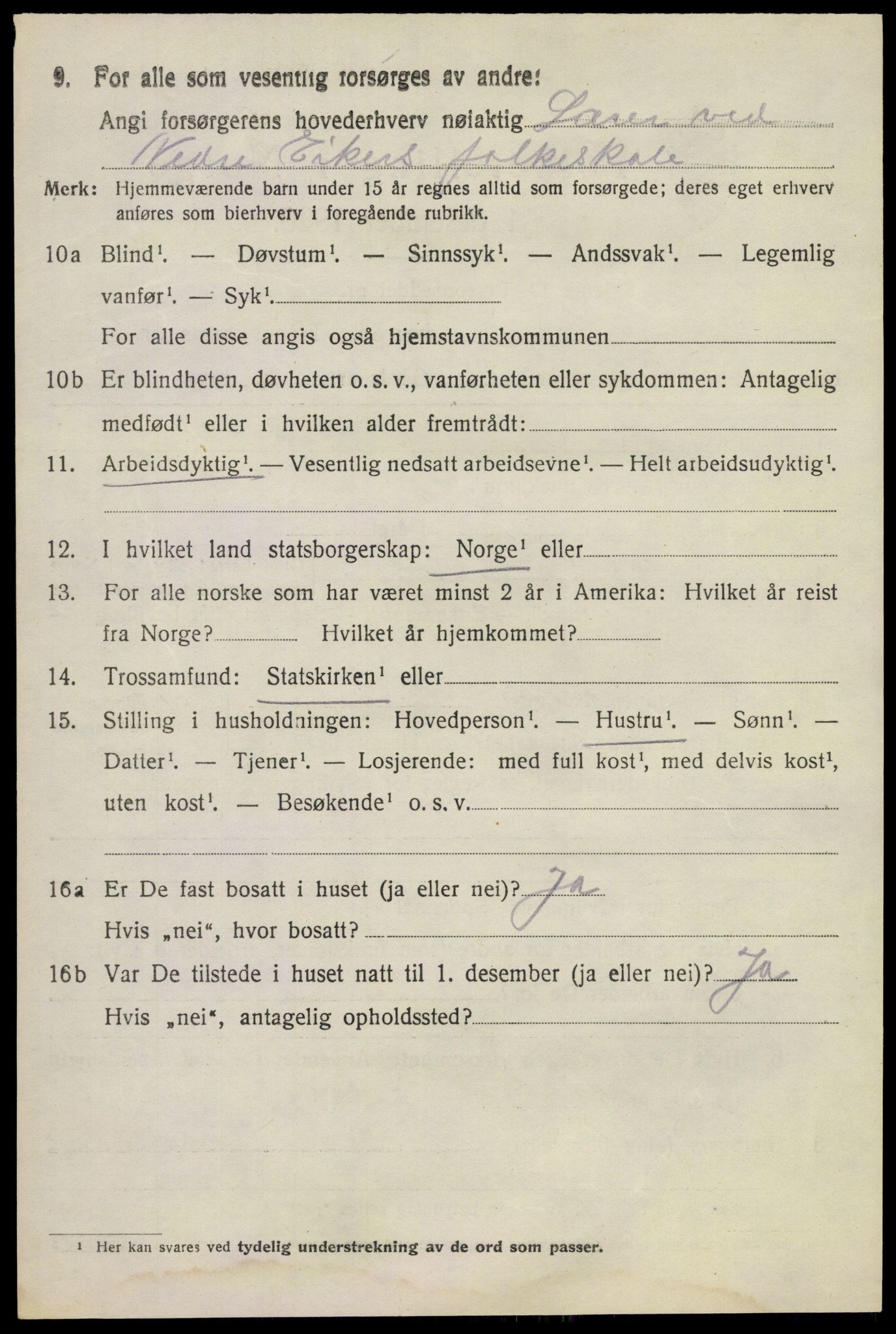 SAKO, 1920 census for Nedre Eiker, 1920, p. 11042