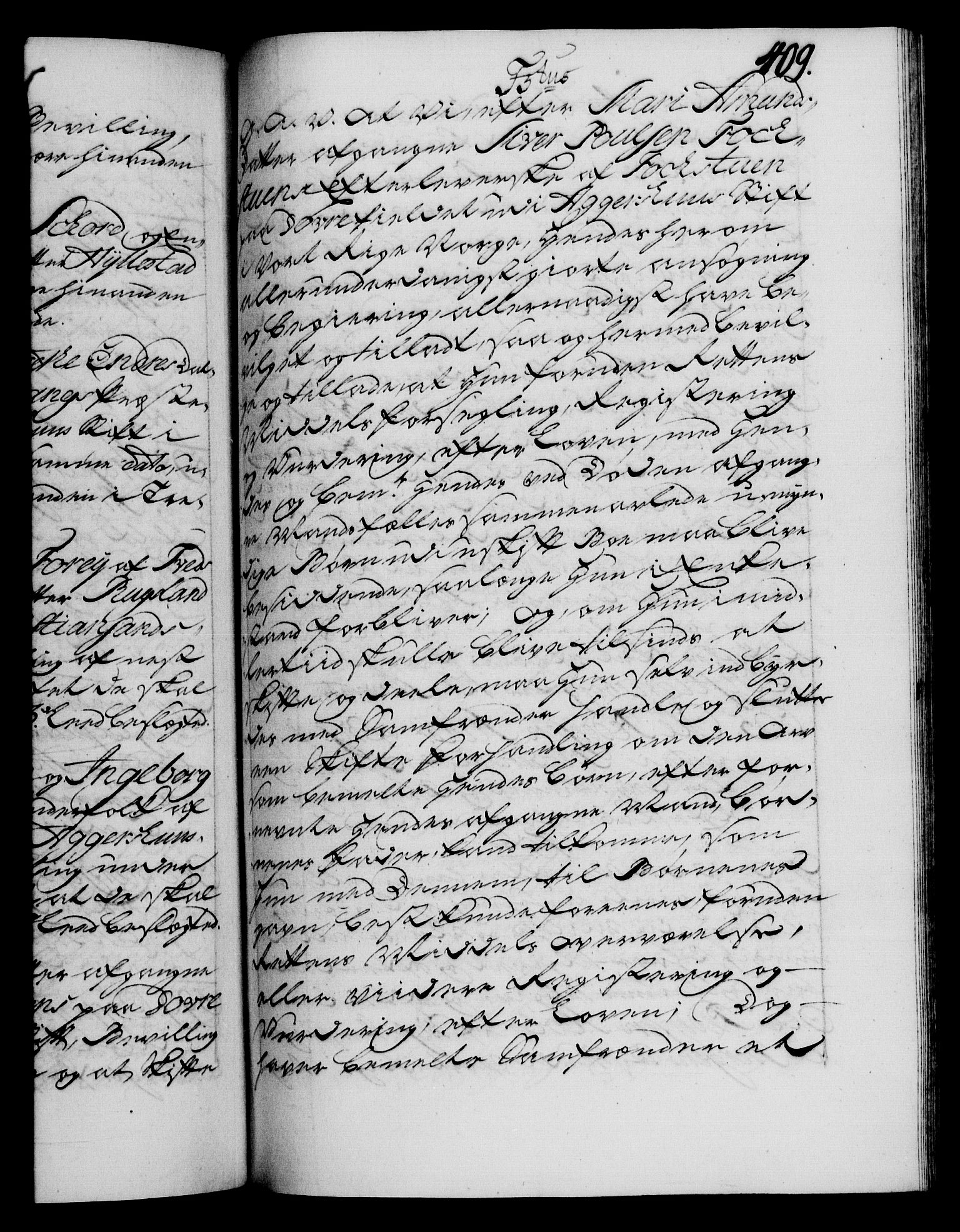 Danske Kanselli 1572-1799, RA/EA-3023/F/Fc/Fca/Fcaa/L0037: Norske registre, 1751-1752, p. 409a