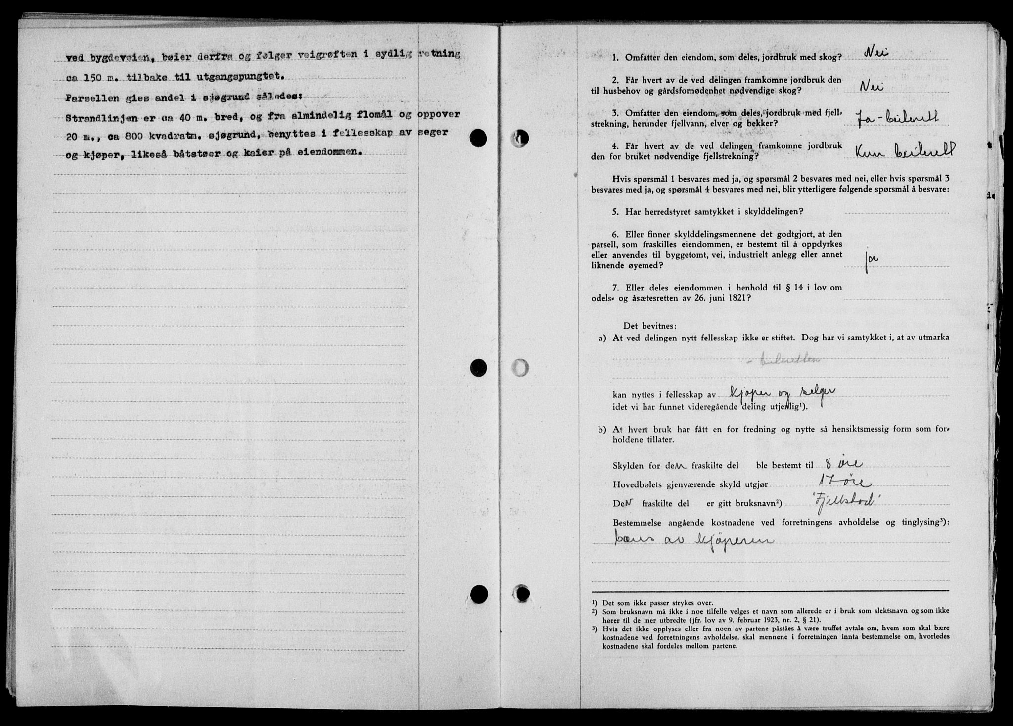 Lofoten sorenskriveri, SAT/A-0017/1/2/2C/L0017a: Mortgage book no. 17a, 1947-1948, Diary no: : 186/1948