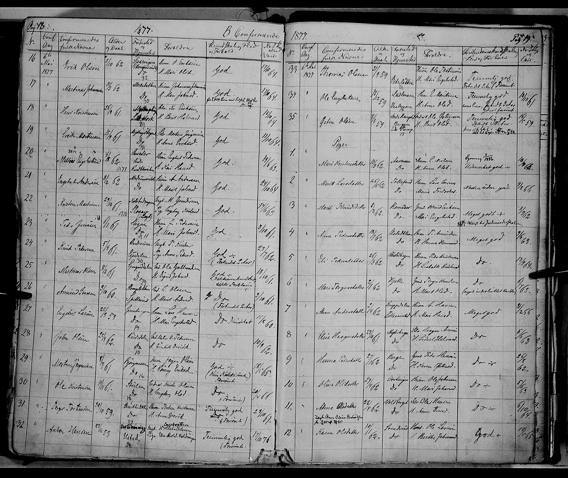 Ringebu prestekontor, AV/SAH-PREST-082/H/Ha/Haa/L0007: Parish register (official) no. 7, 1860-1877, p. 382k