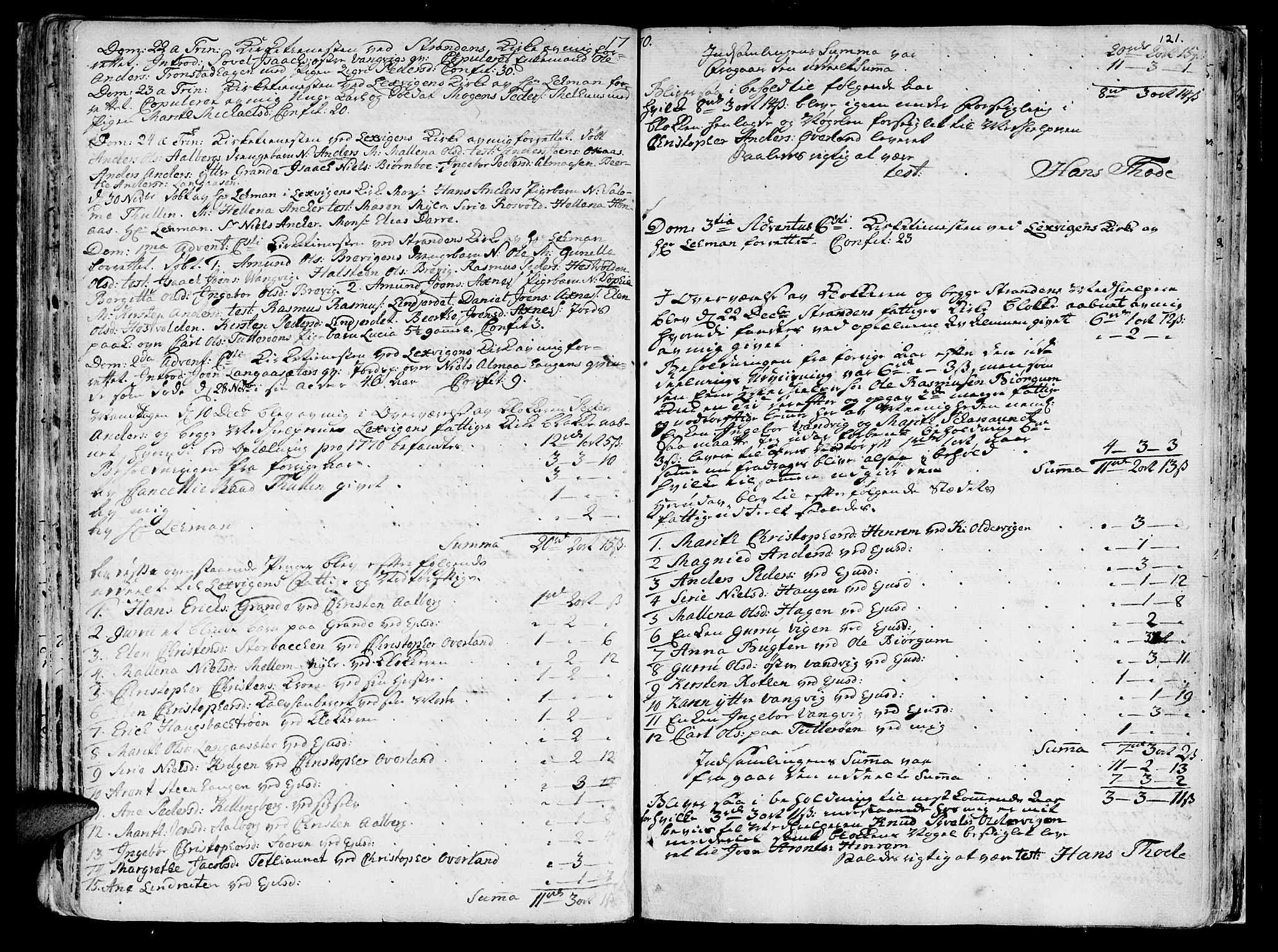 Ministerialprotokoller, klokkerbøker og fødselsregistre - Nord-Trøndelag, SAT/A-1458/701/L0003: Parish register (official) no. 701A03, 1751-1783, p. 121
