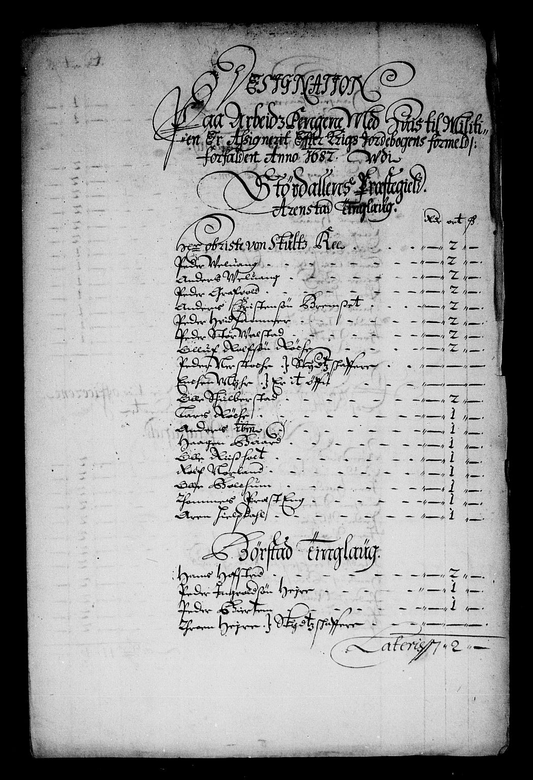 Rentekammeret inntil 1814, Reviderte regnskaper, Stiftamtstueregnskaper, Trondheim stiftamt og Nordland amt, RA/EA-6044/R/Rg/L0066: Trondheim stiftamt og Nordland amt, 1682