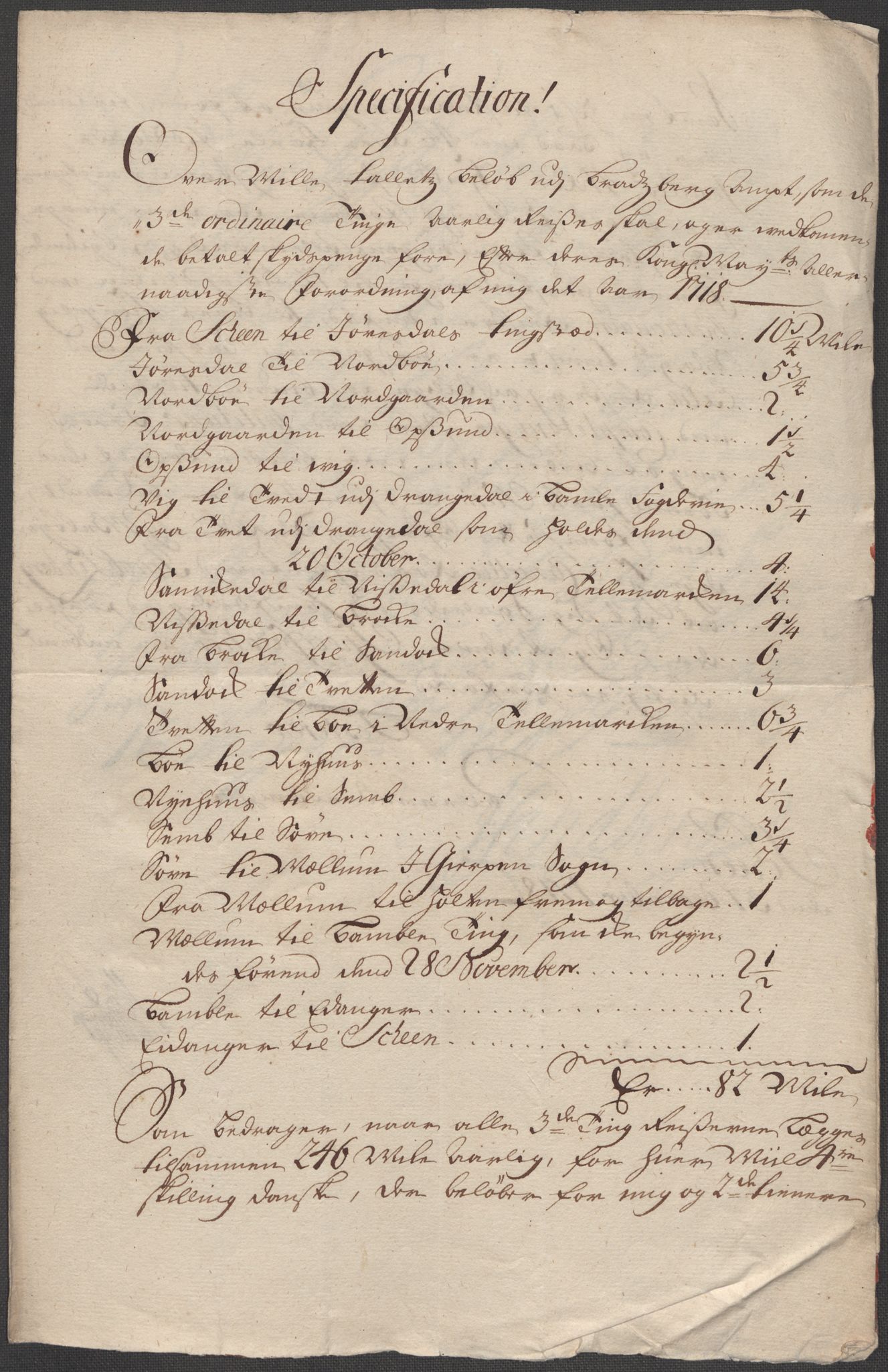 Rentekammeret inntil 1814, Reviderte regnskaper, Fogderegnskap, AV/RA-EA-4092/R36/L2130: Fogderegnskap Øvre og Nedre Telemark og Bamble, 1718, p. 369