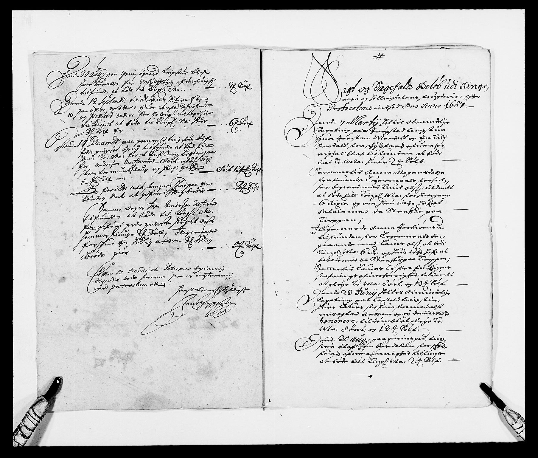 Rentekammeret inntil 1814, Reviderte regnskaper, Fogderegnskap, AV/RA-EA-4092/R21/L1447: Fogderegnskap Ringerike og Hallingdal, 1687-1689, p. 42