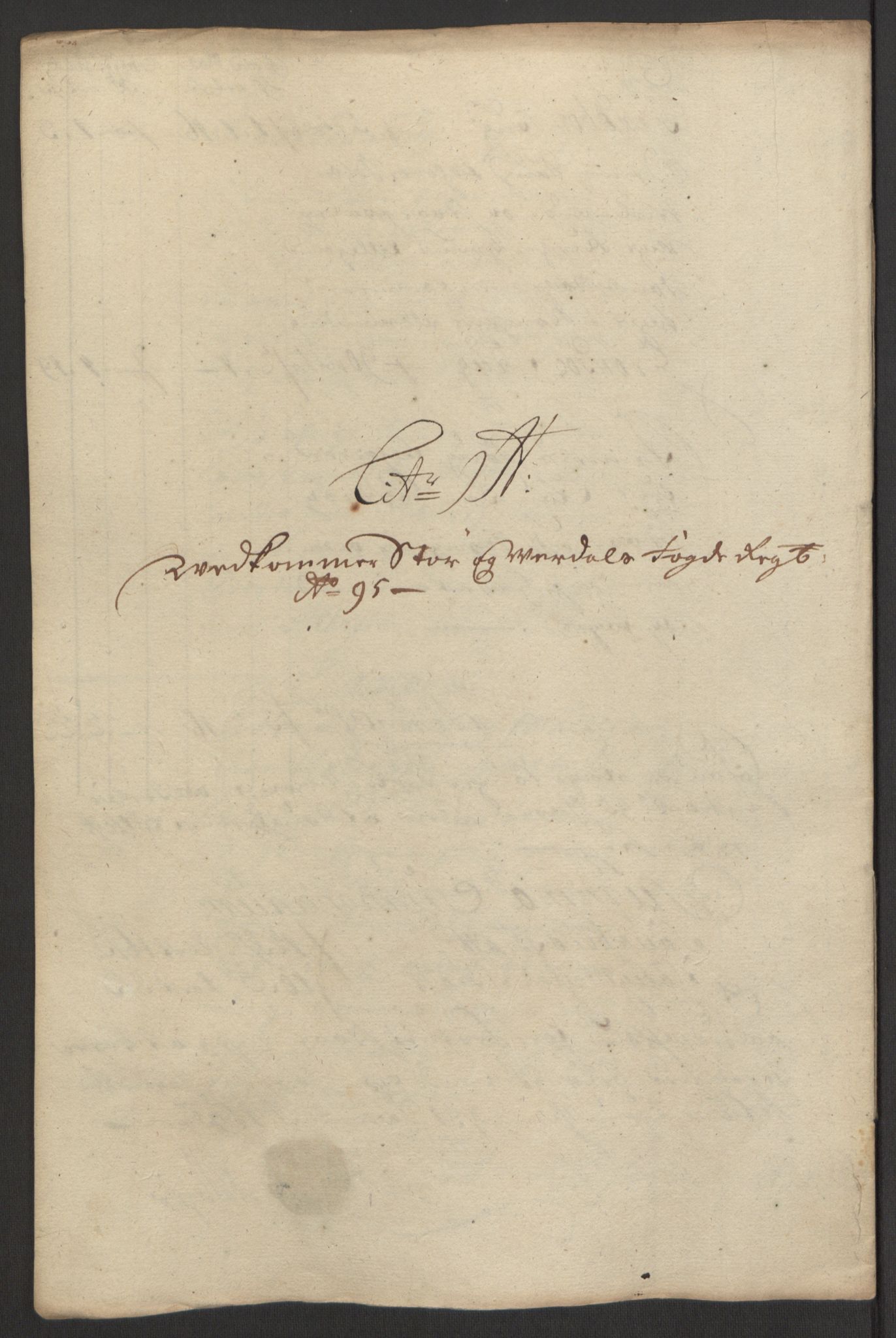 Rentekammeret inntil 1814, Reviderte regnskaper, Fogderegnskap, RA/EA-4092/R62/L4187: Fogderegnskap Stjørdal og Verdal, 1695, p. 124