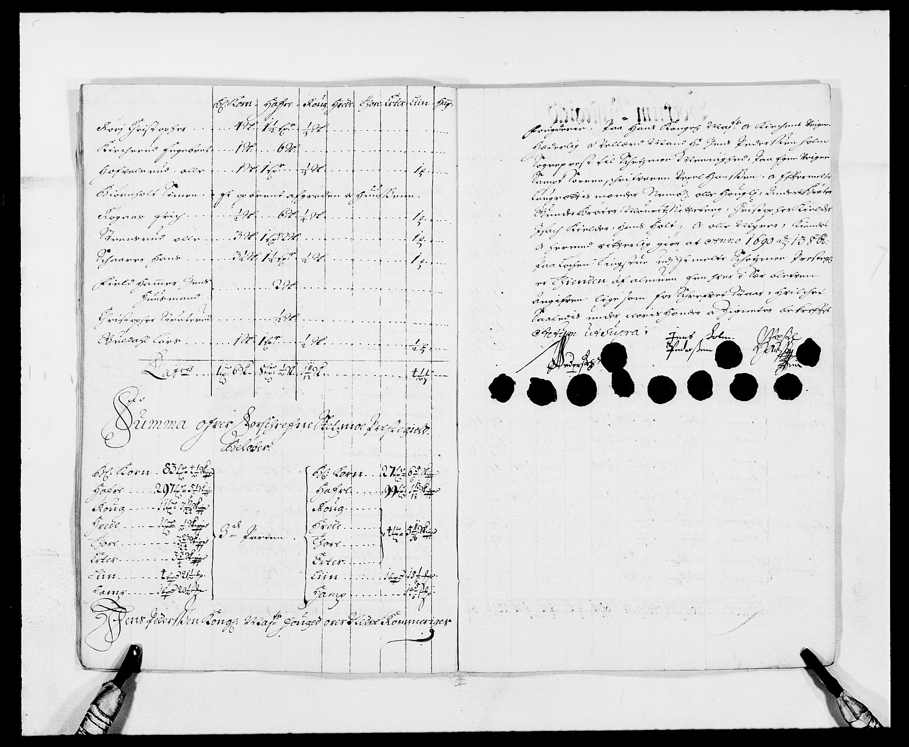 Rentekammeret inntil 1814, Reviderte regnskaper, Fogderegnskap, AV/RA-EA-4092/R11/L0574: Fogderegnskap Nedre Romerike, 1689-1690, p. 429