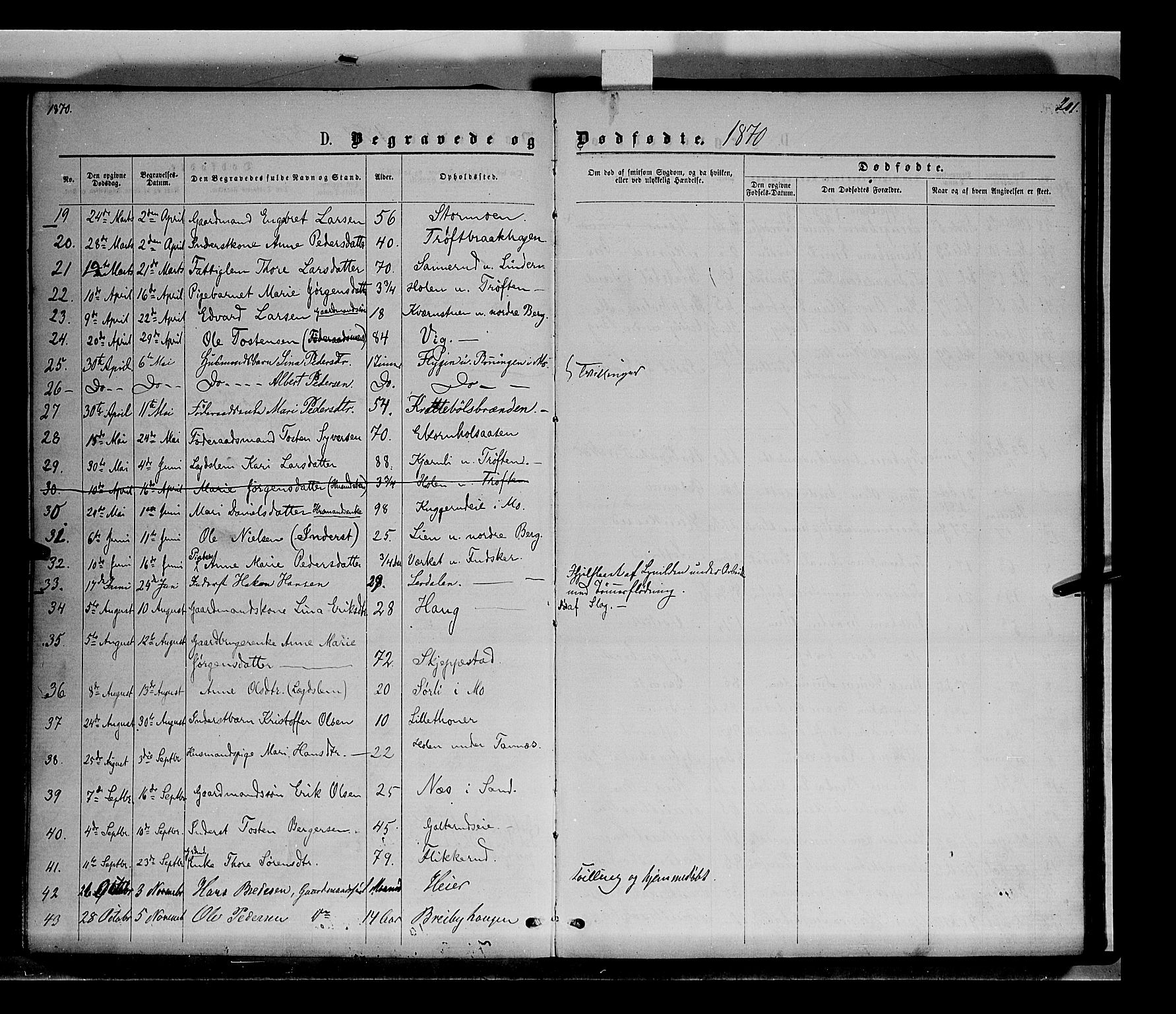 Nord-Odal prestekontor, AV/SAH-PREST-032/H/Ha/Haa/L0004: Parish register (official) no. 4, 1866-1873, p. 201