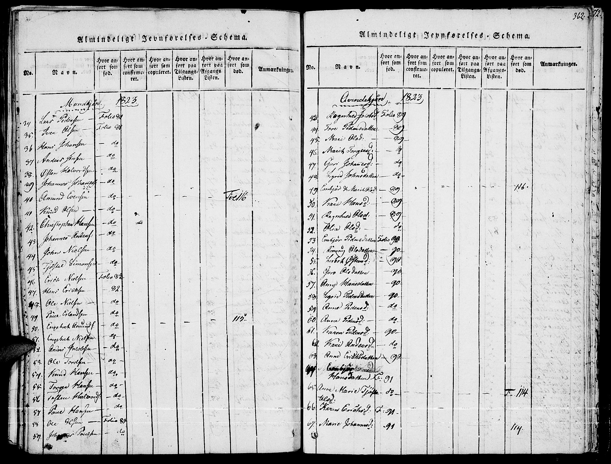 Fron prestekontor, AV/SAH-PREST-078/H/Ha/Haa/L0002: Parish register (official) no. 2, 1816-1827, p. 362