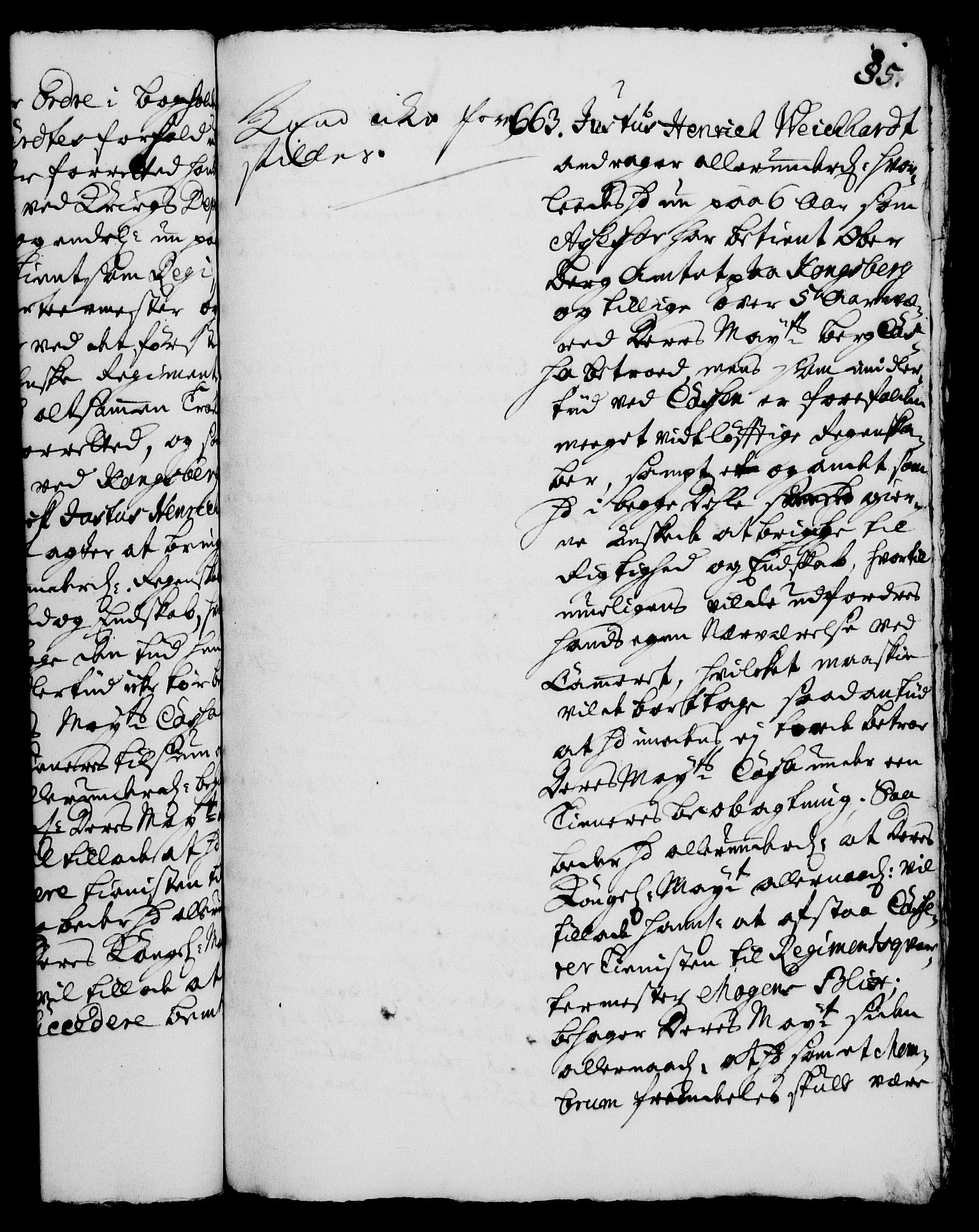 Rentekammeret, Kammerkanselliet, AV/RA-EA-3111/G/Gh/Gha/L0003: Norsk ekstraktmemorialprotokoll, sak. 600-765 (merket RK 53.48), 1720-1721, p. 85
