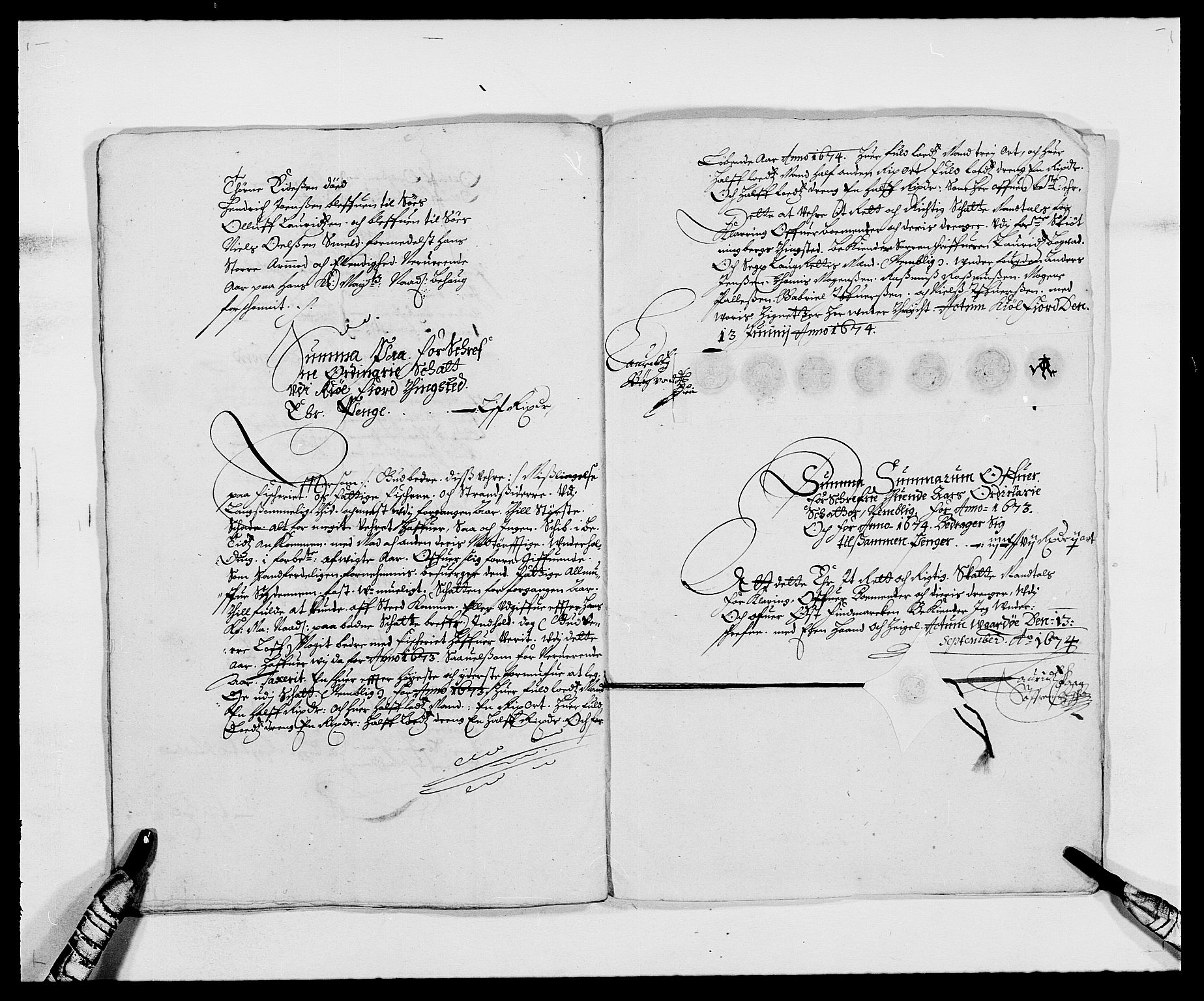 Rentekammeret inntil 1814, Reviderte regnskaper, Fogderegnskap, RA/EA-4092/R69/L4849: Fogderegnskap Finnmark/Vardøhus, 1661-1679, p. 290