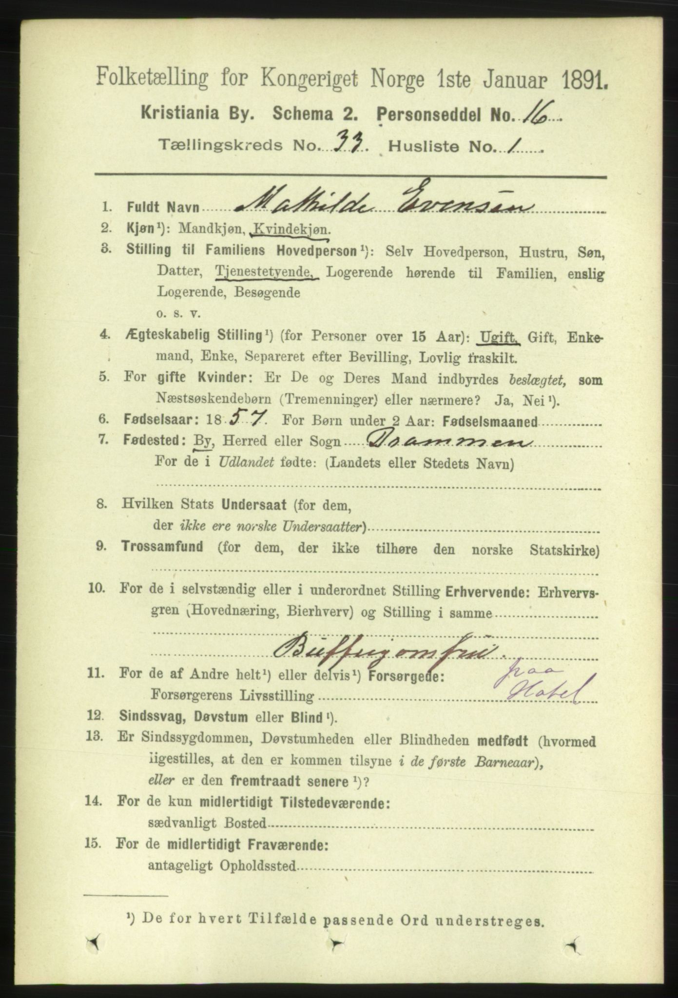 RA, 1891 census for 0301 Kristiania, 1891, p. 17715