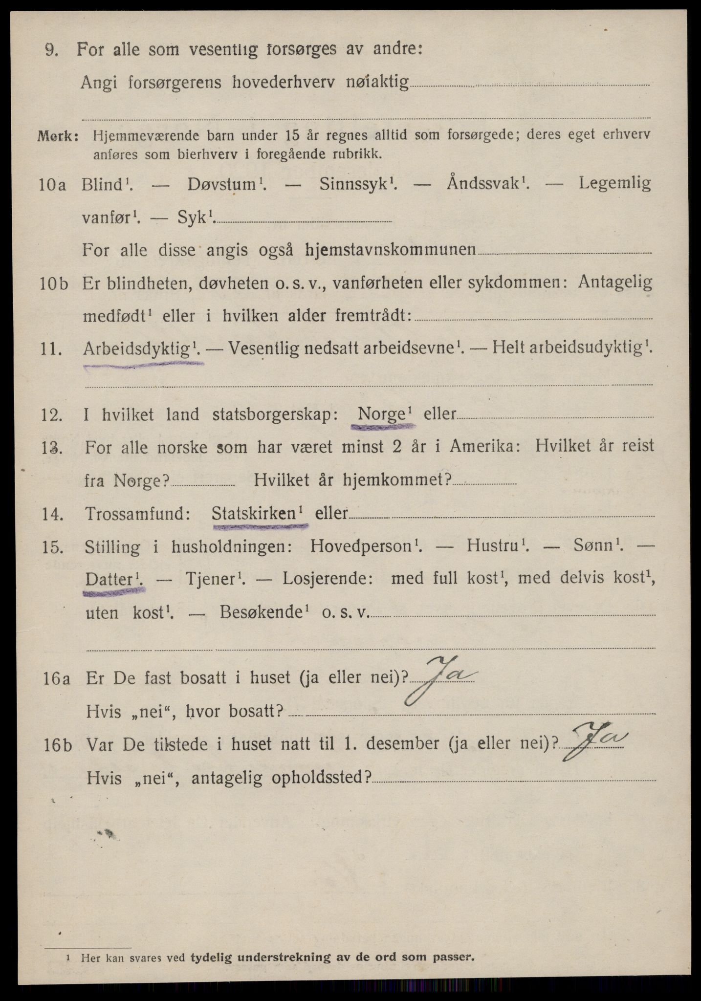 SAT, 1920 census for Hjørundfjord, 1920, p. 2840