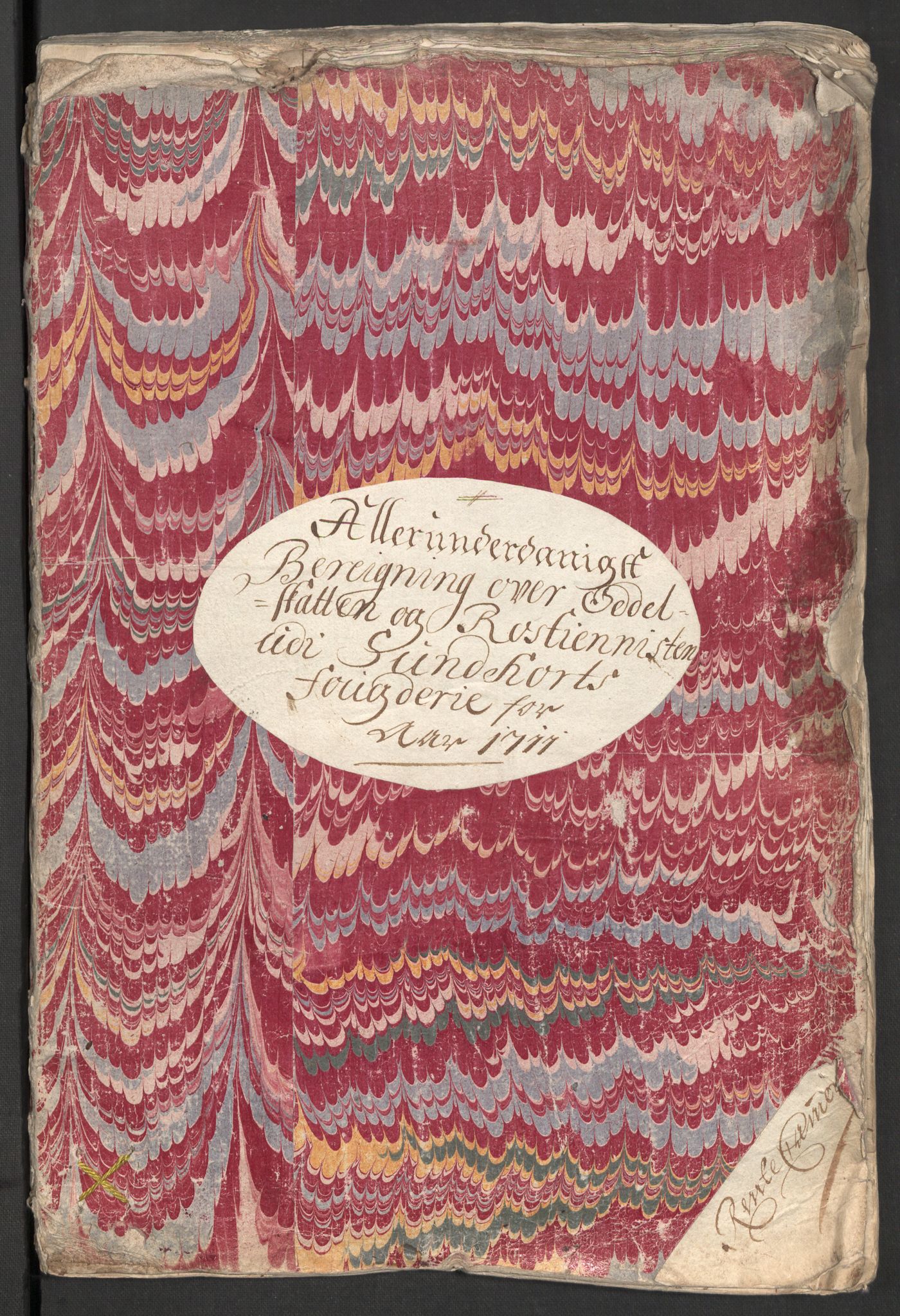 Rentekammeret inntil 1814, Reviderte regnskaper, Fogderegnskap, AV/RA-EA-4092/R48/L2987: Fogderegnskap Sunnhordland og Hardanger, 1711, p. 75