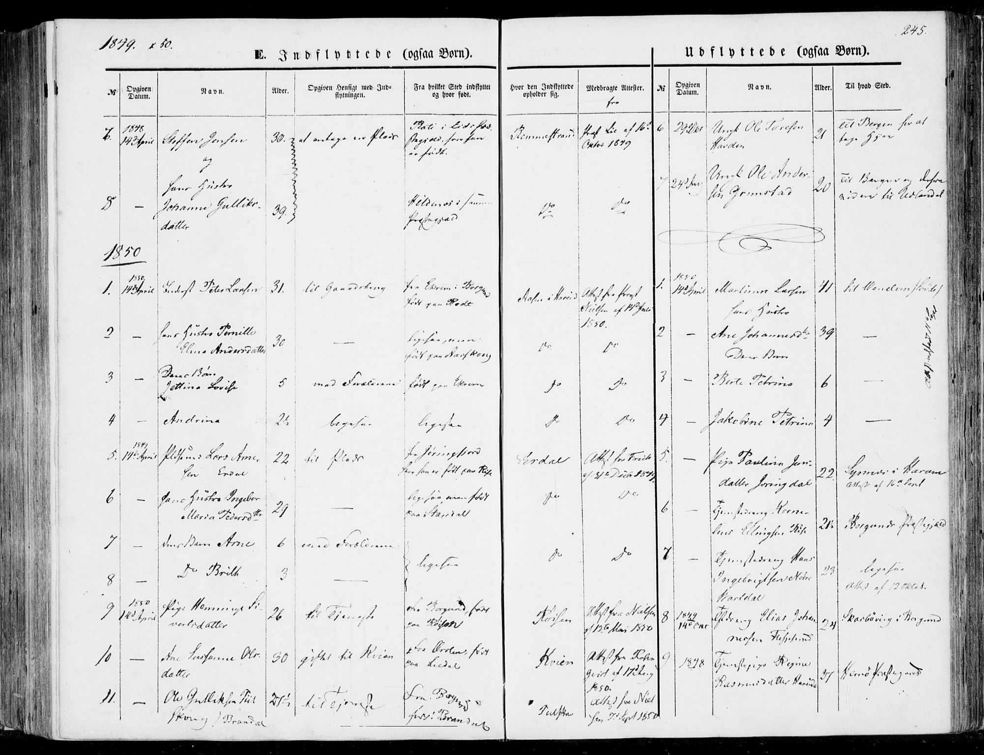 Ministerialprotokoller, klokkerbøker og fødselsregistre - Møre og Romsdal, AV/SAT-A-1454/510/L0121: Parish register (official) no. 510A01, 1848-1877, p. 245