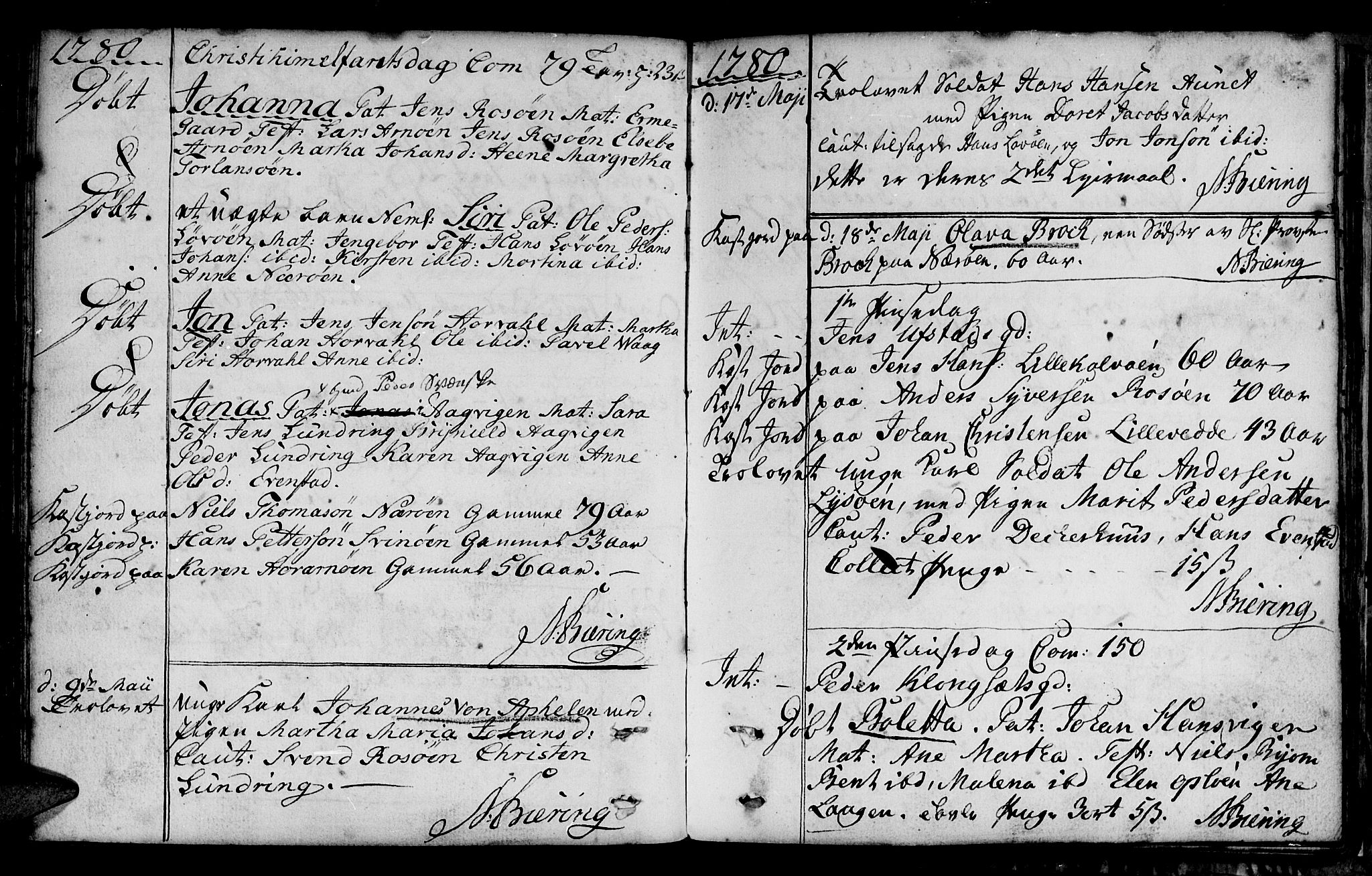 Ministerialprotokoller, klokkerbøker og fødselsregistre - Nord-Trøndelag, AV/SAT-A-1458/784/L0665: Parish register (official) no. 784A01, 1730-1785