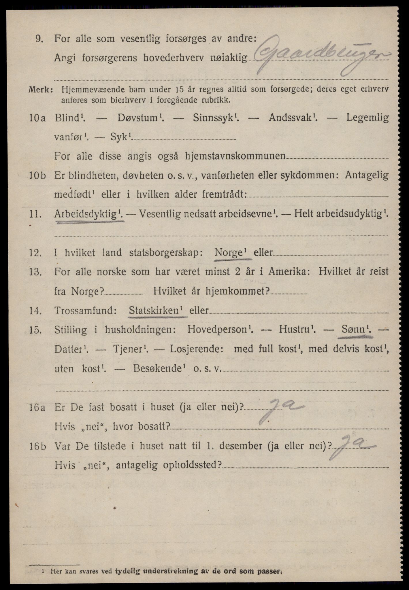 SAT, 1920 census for Ørsta, 1920, p. 4763