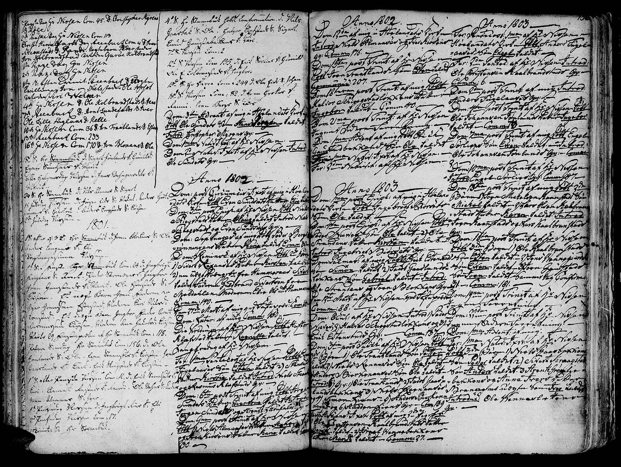 Ministerialprotokoller, klokkerbøker og fødselsregistre - Sør-Trøndelag, SAT/A-1456/691/L1064: Parish register (official) no. 691A02 /4, 1768-1815, p. 156