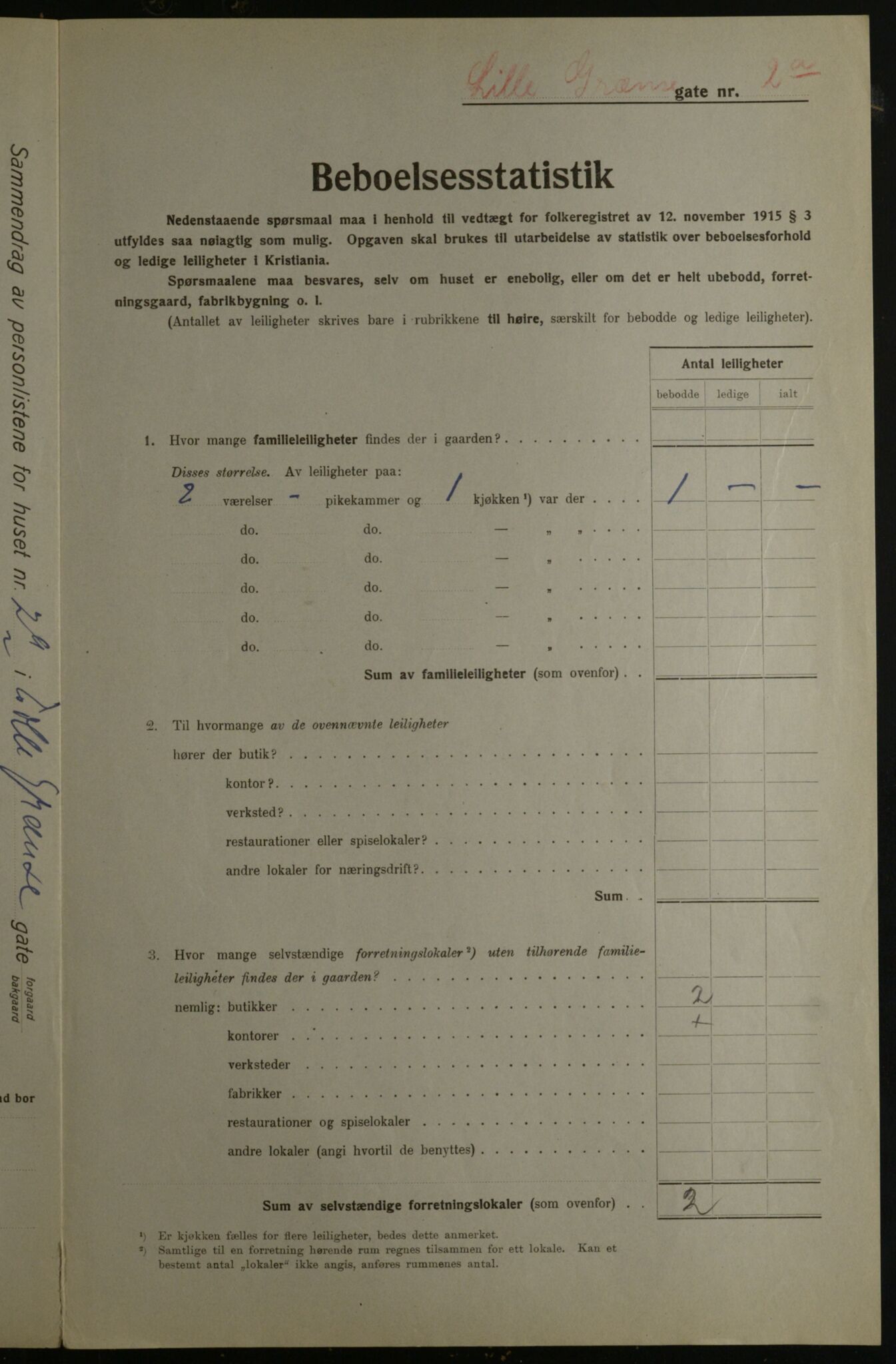 OBA, Municipal Census 1923 for Kristiania, 1923, p. 63906