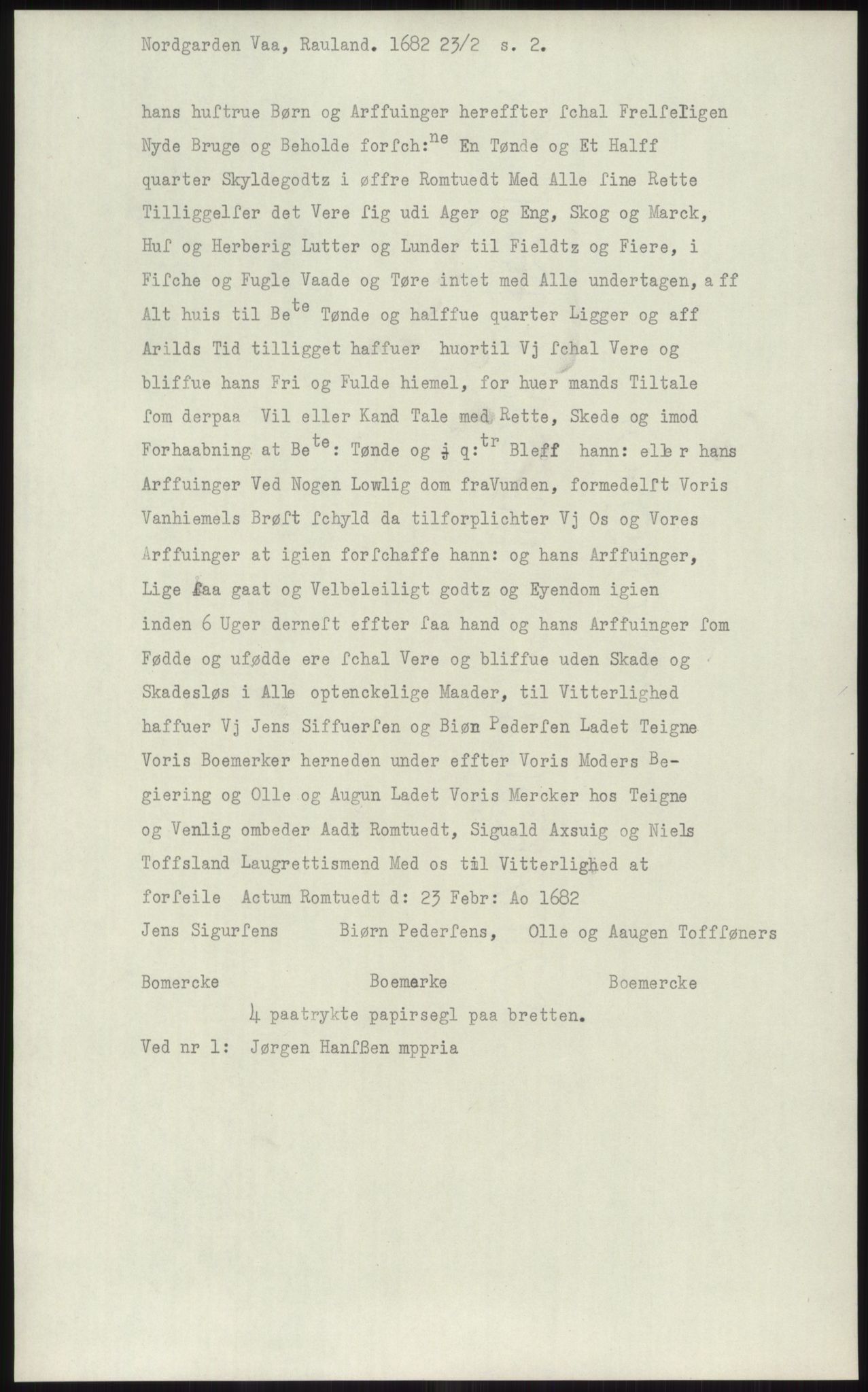 Samlinger til kildeutgivelse, Diplomavskriftsamlingen, AV/RA-EA-4053/H/Ha, p. 3881