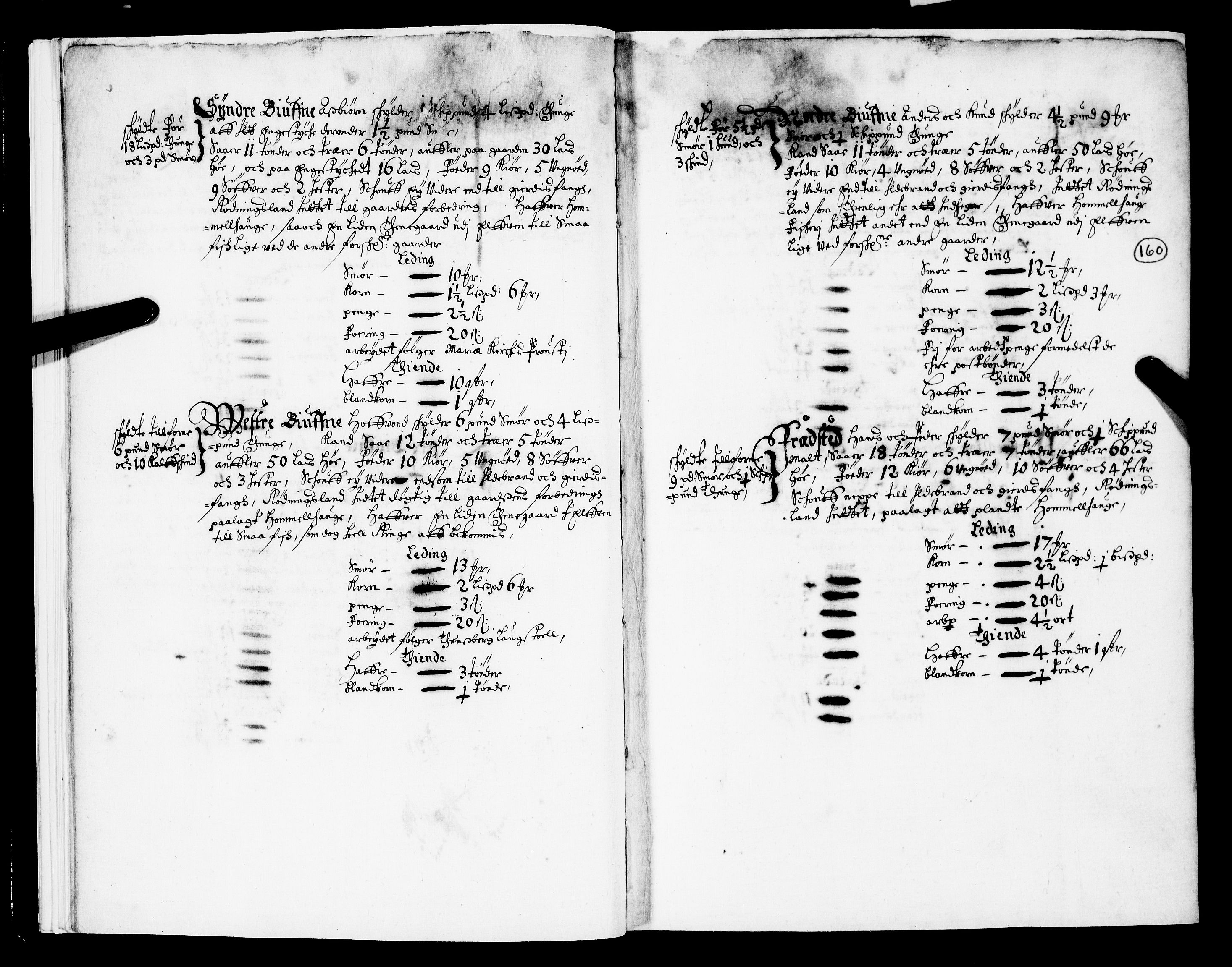 Rentekammeret inntil 1814, Realistisk ordnet avdeling, RA/EA-4070/N/Nb/Nba/L0020: Tønsberg len, 2. del, 1668, p. 159b-160a